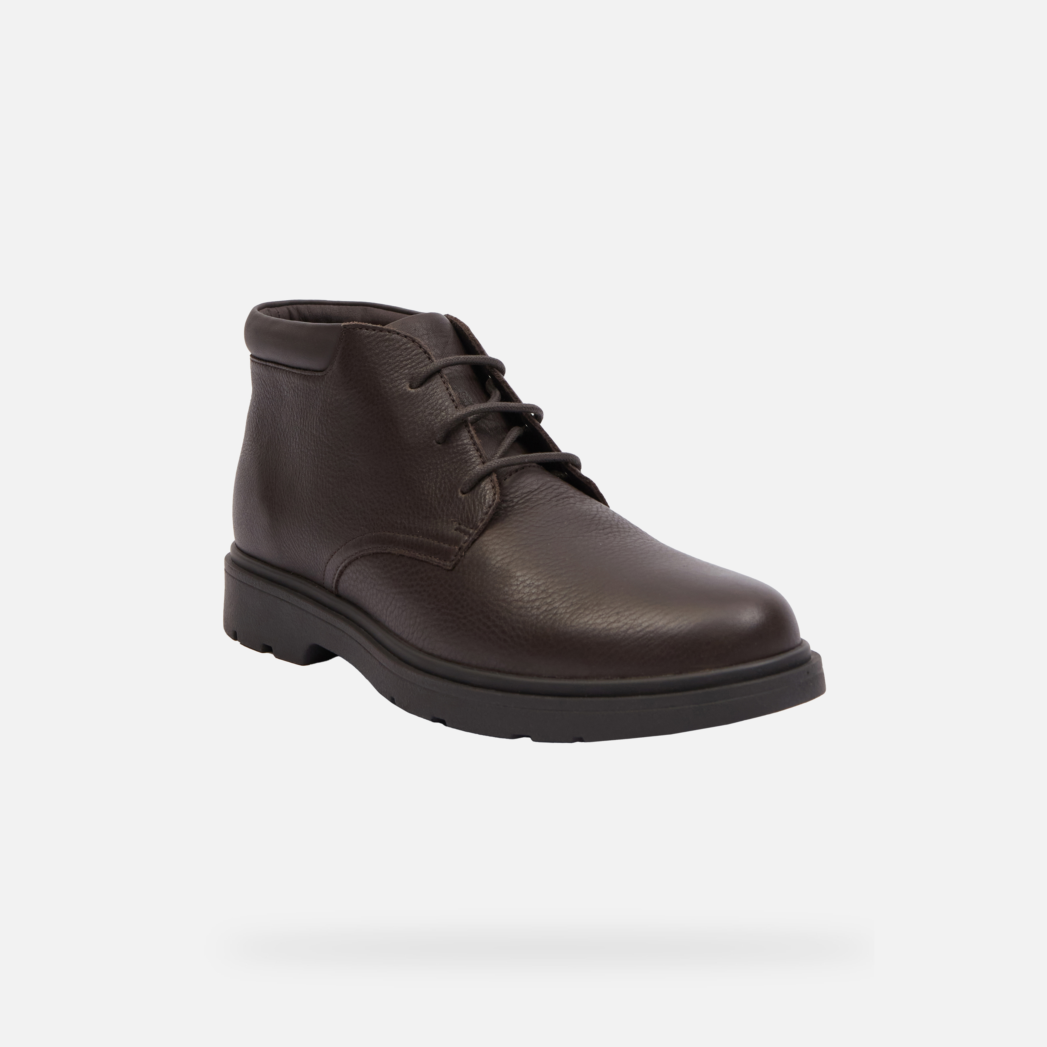 Brown men&#039;s ankle boots Geox Spherica EC1 - Men