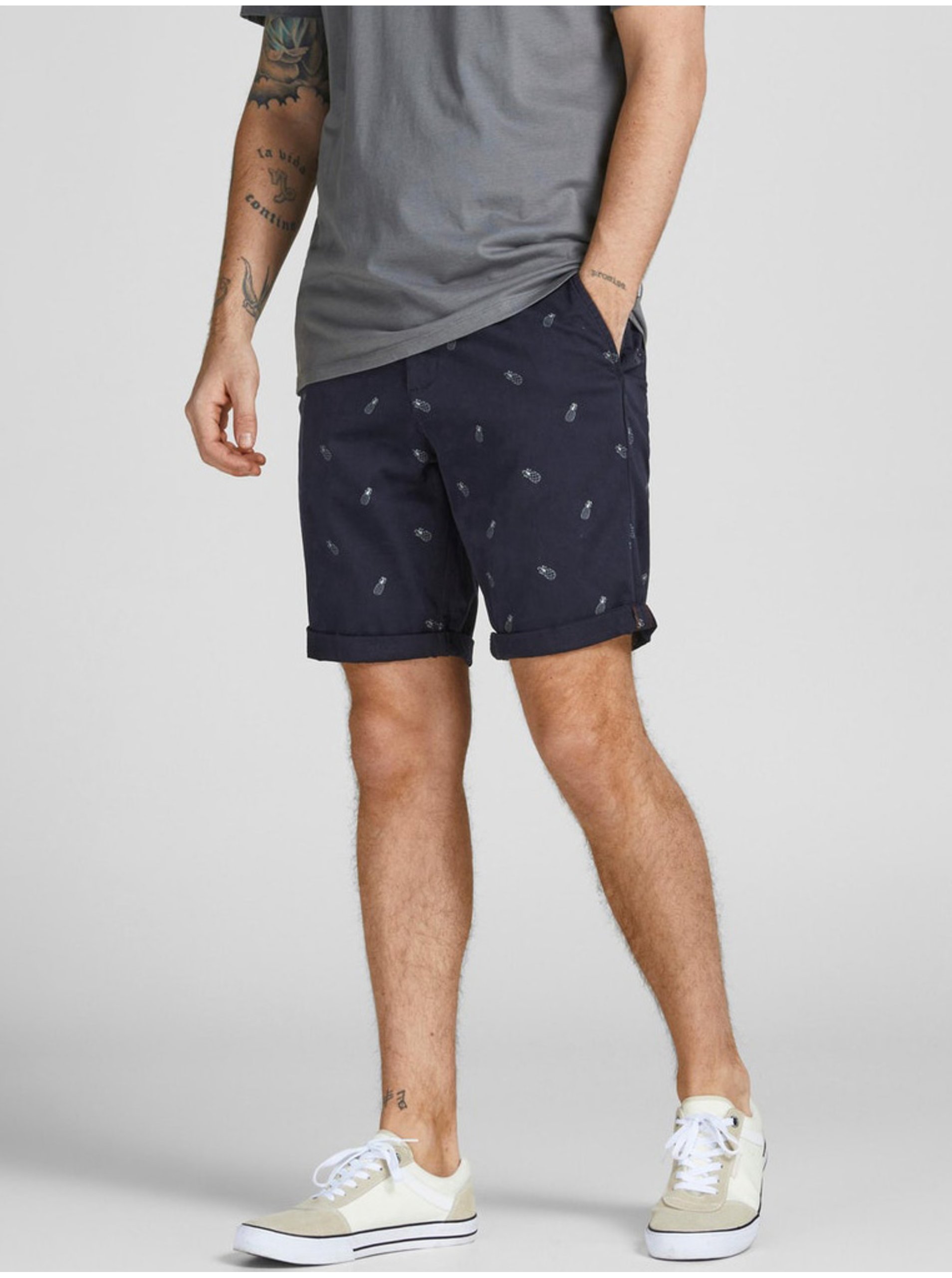 dark-blue-patterned-jack-jones-bowie-shorts-men