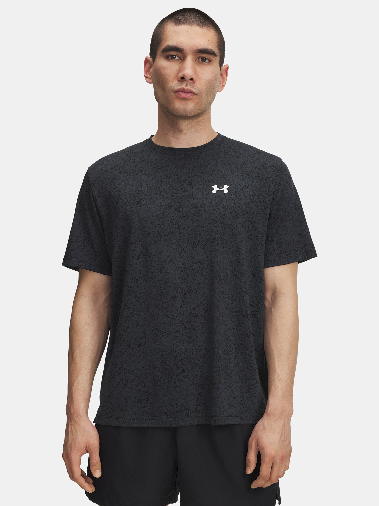 Men's T-shirt Under Armour UA Tech Tee Pixelate-BLK - Men's