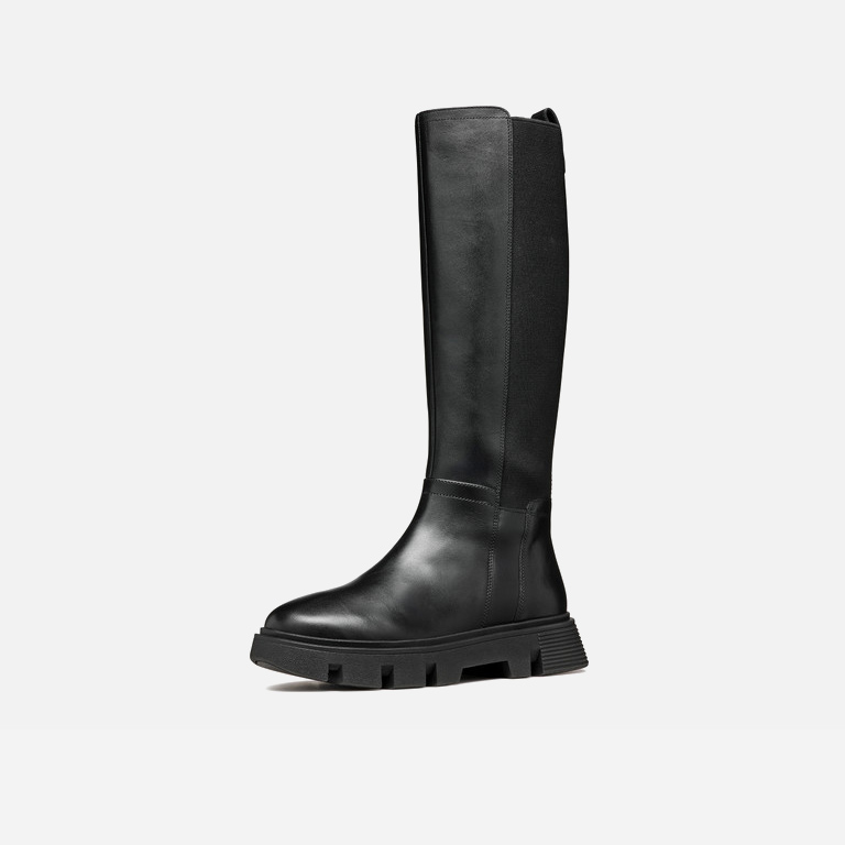 Black women&#039;s boots Geox Vilde - Women&#039;s