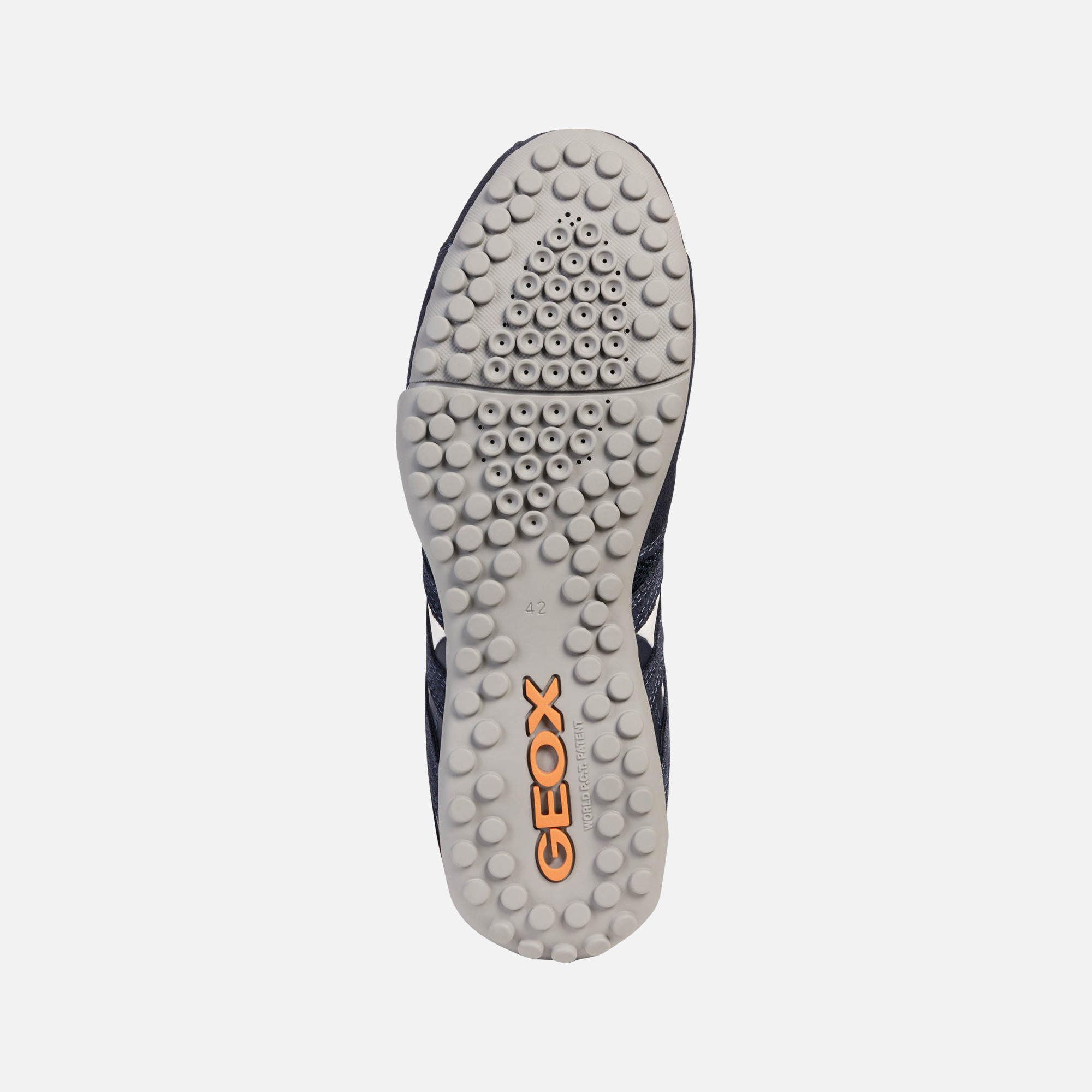 Dark blue men's sneakers Geox Snake - Men's