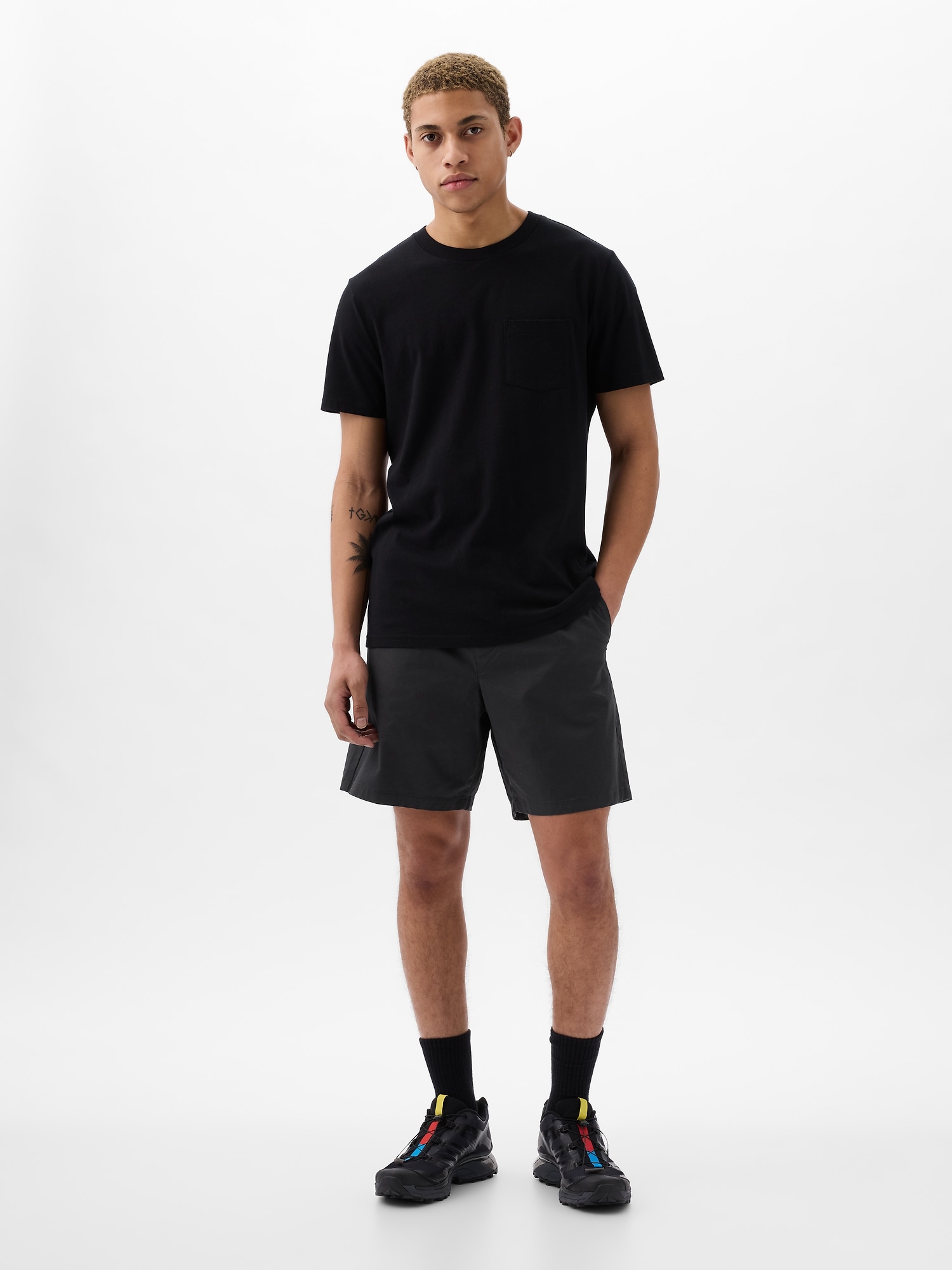 GAP Shorts with Elastic Waistband - Men's