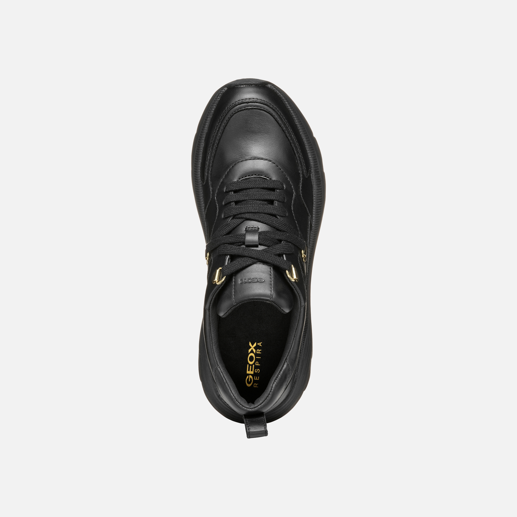 Black women's sneakers Geox Diamanta - Women's