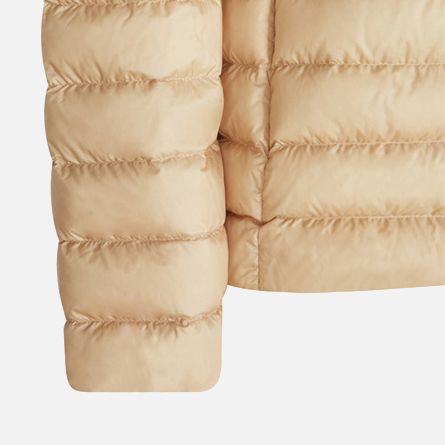 Brown Women's Quilted Jacket Geox Jaysen - Women's