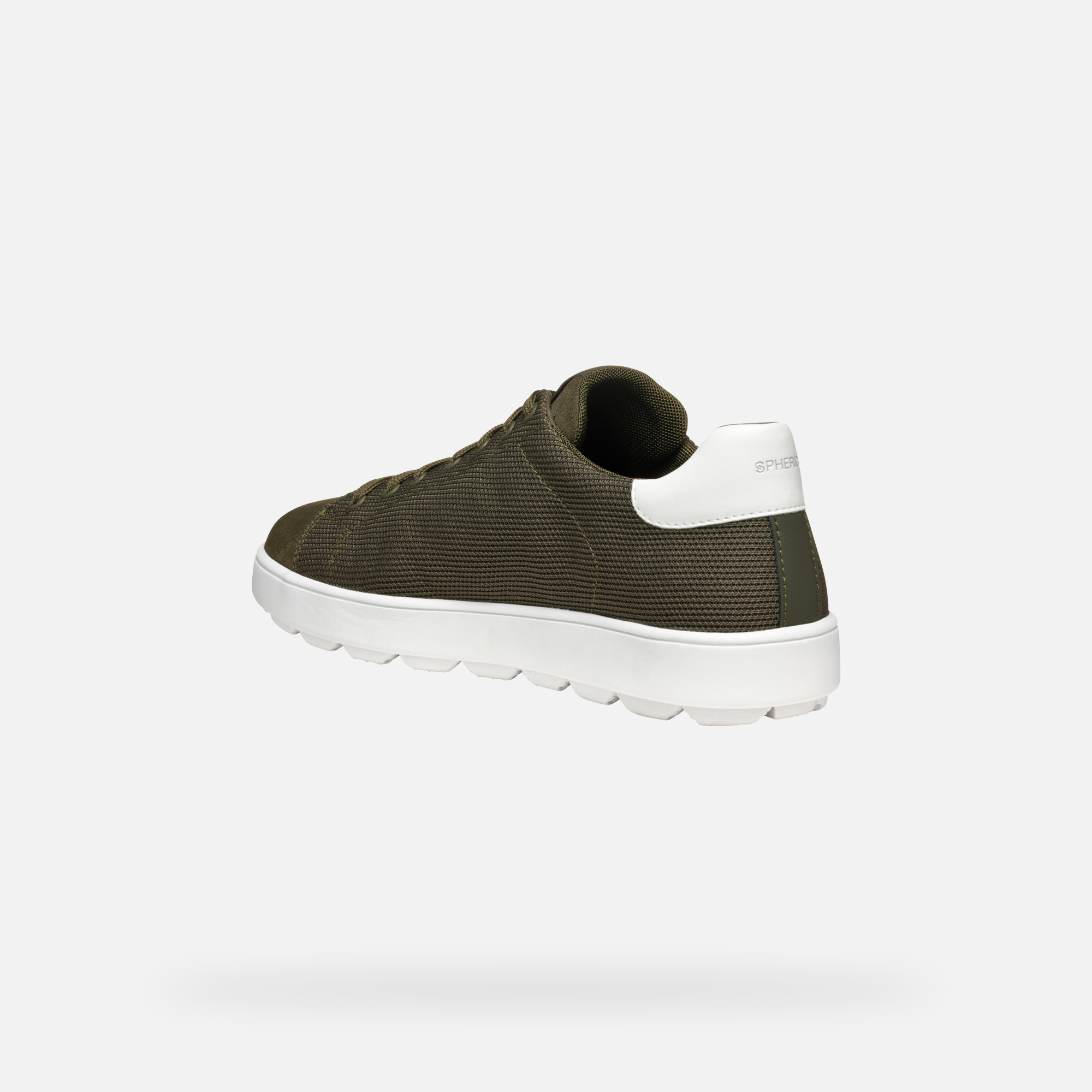 GEOX Khaki men's sneakers Spherica Ecub-1 - Men's