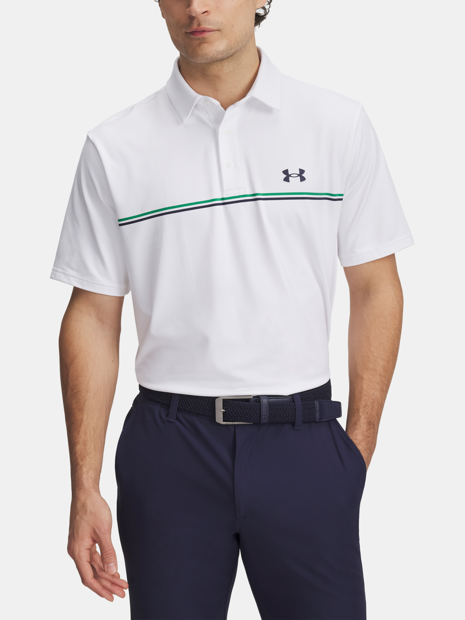 Men's T-shirt Under Armour UA Playoff 3.0 Stripe Polo - Men's