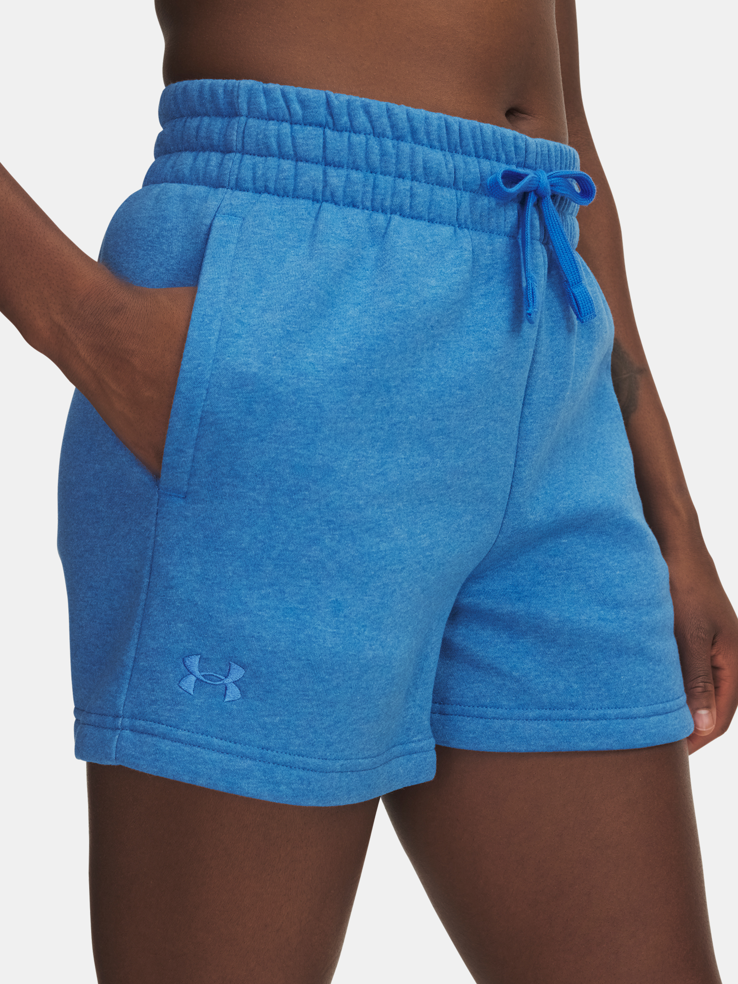 Women&#039;s shorts Under Armour Rival Fleece Short-BLU - Women&#039;s