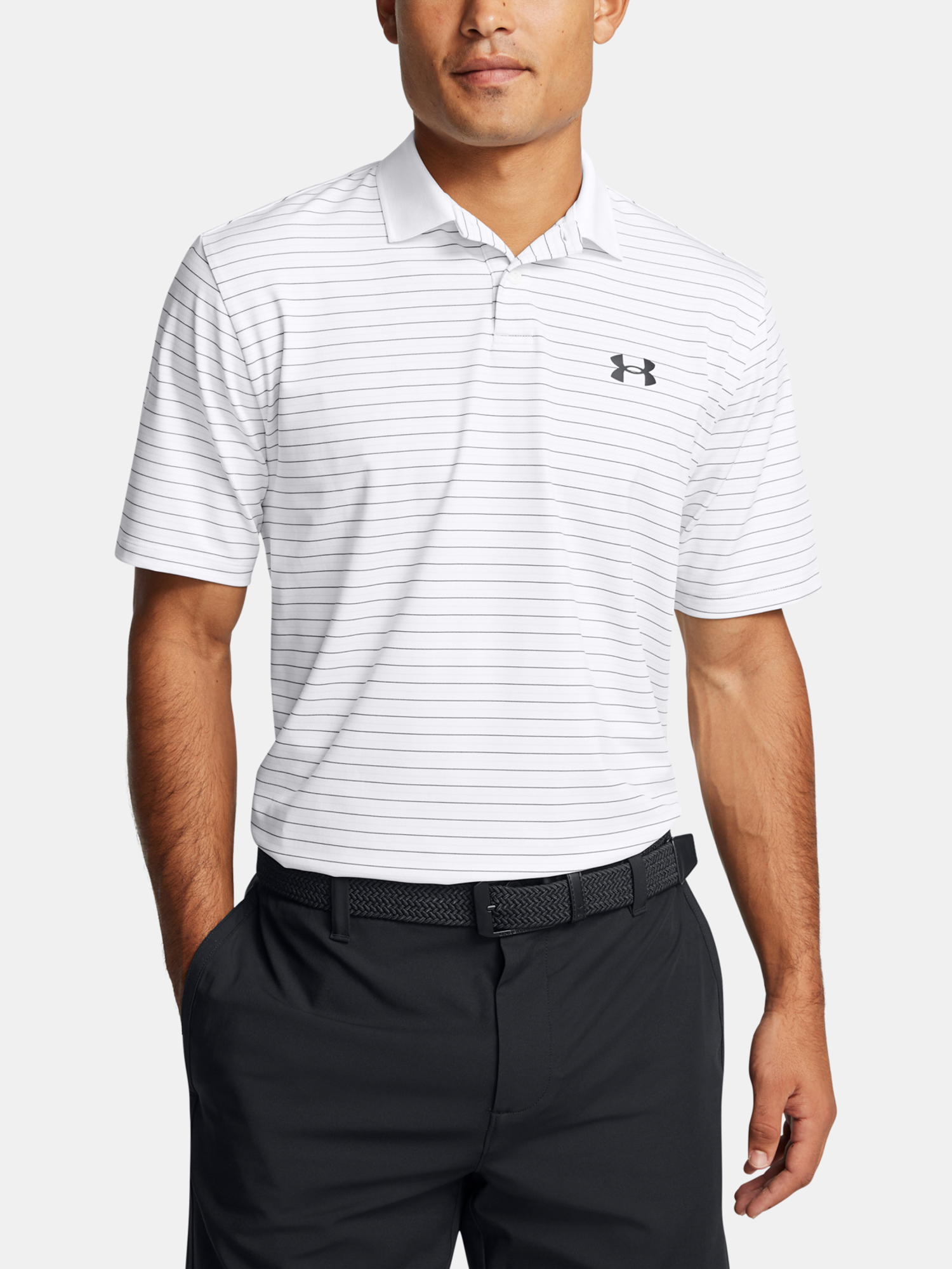 Under Armour Pánské tričko UA Matchplay Stripe Polo - Pánské