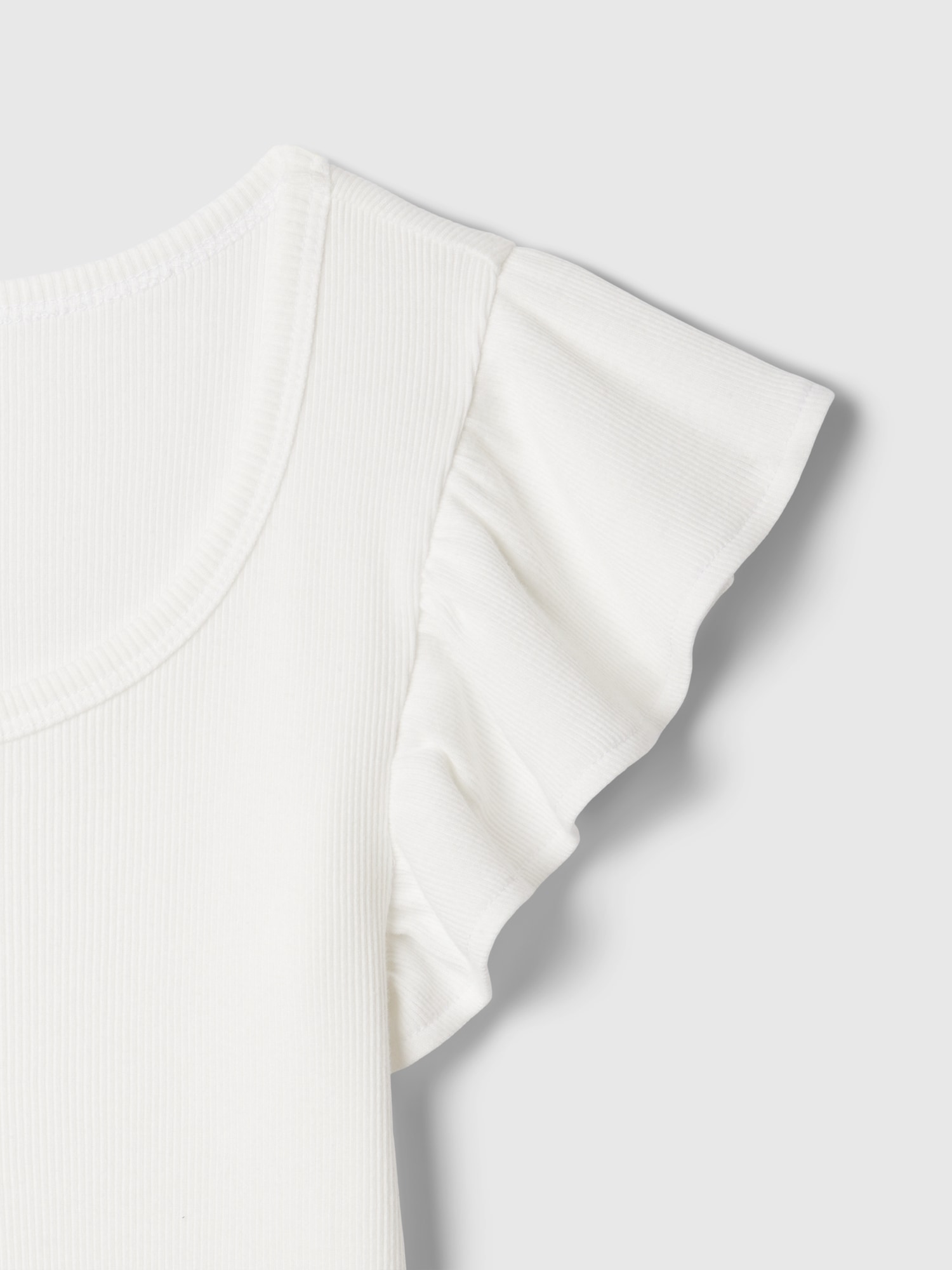 GAP Ribbed T-shirt - Girls