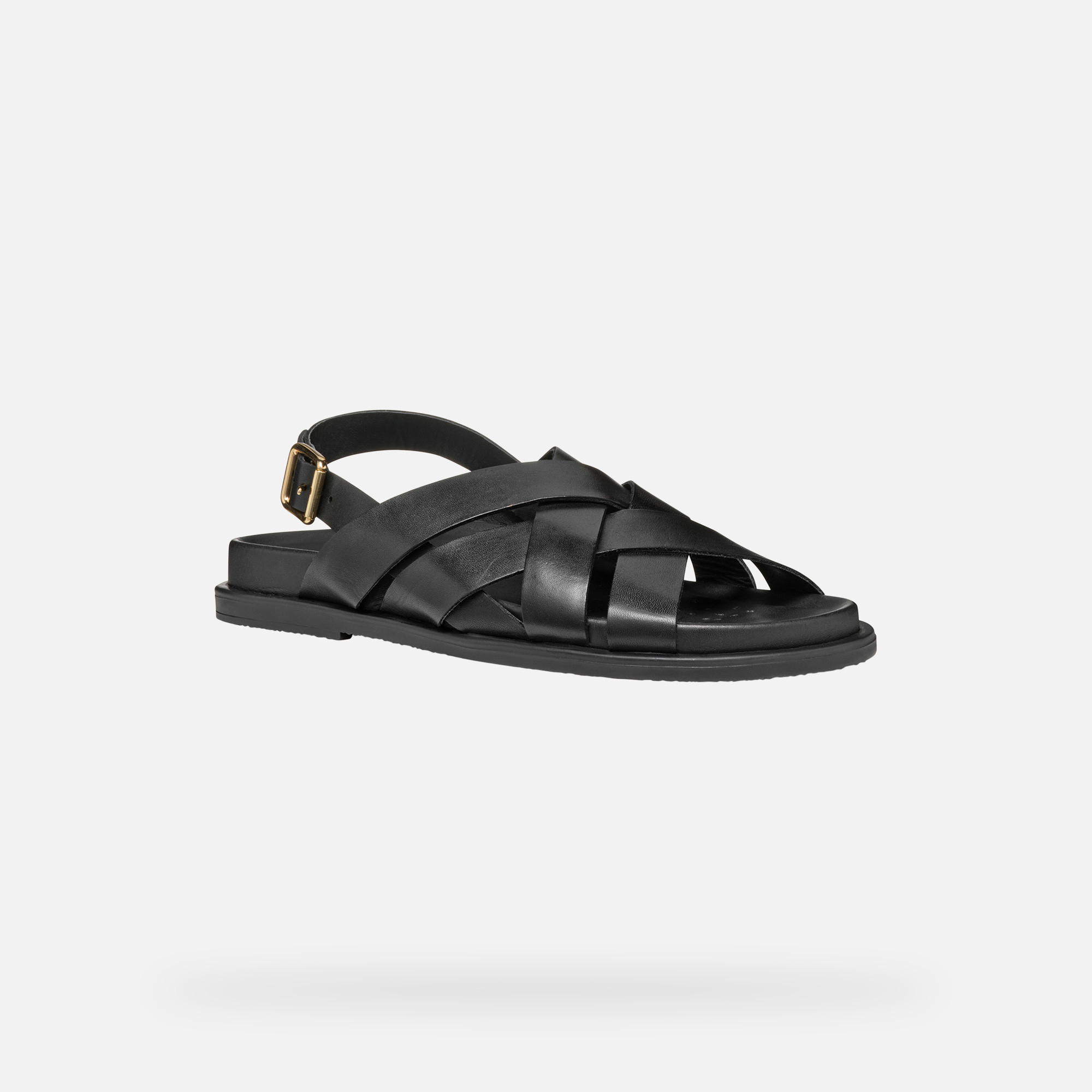 Black women&#039;s sandals Geox Adelash - Women&#039;s
