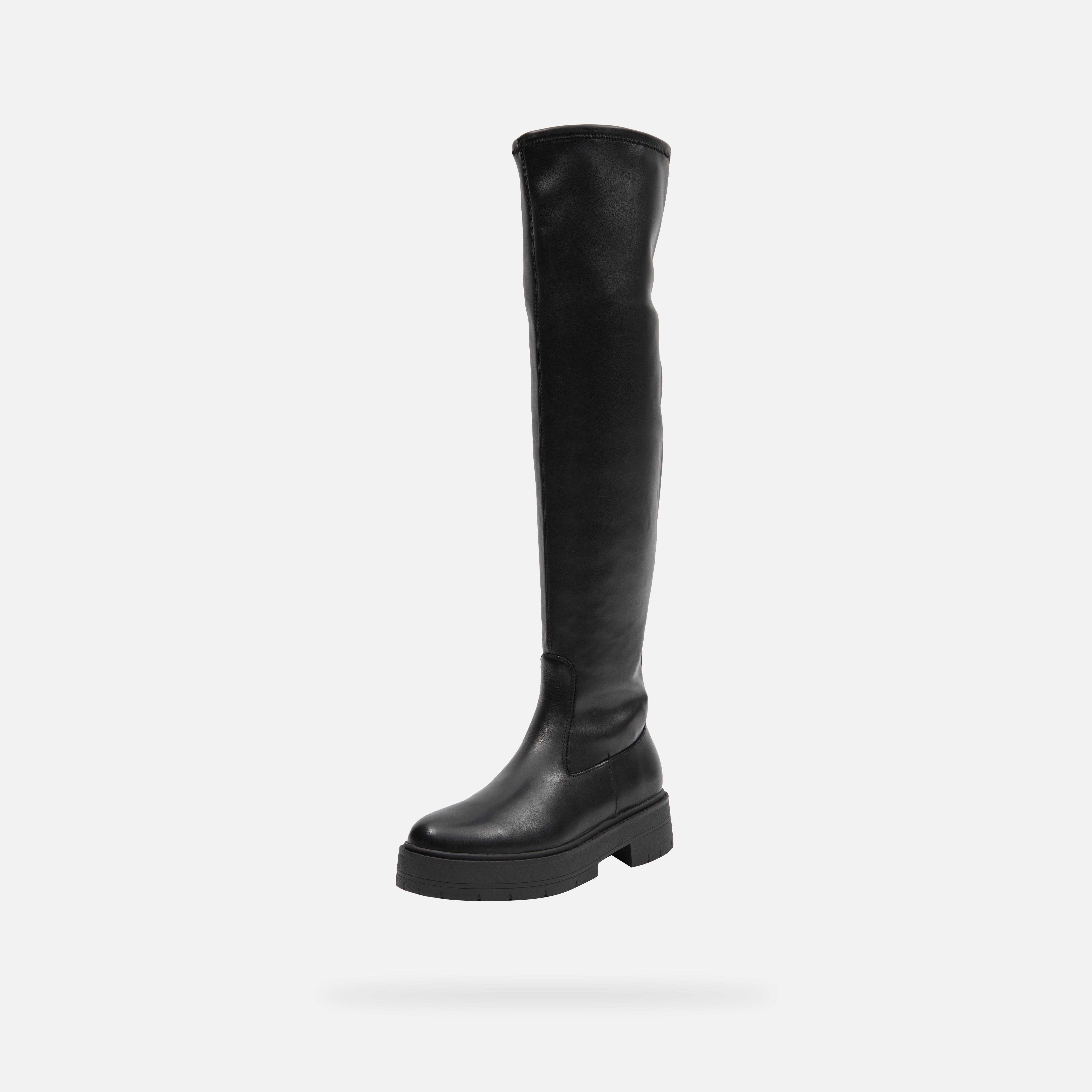 Black women&#039;s boots Geox Spherica Ec7 - Women&#039;s
