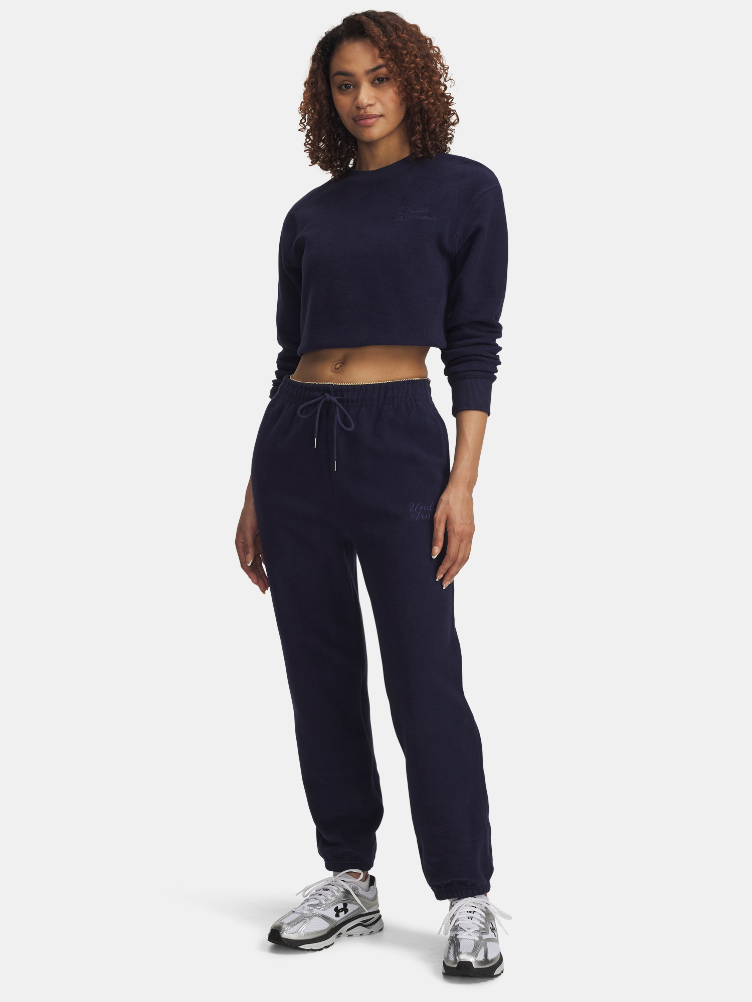 Under Armour Icon Terry Varsity Jogger-BLU Women&#039;s Sweatpants - Women&#039;s