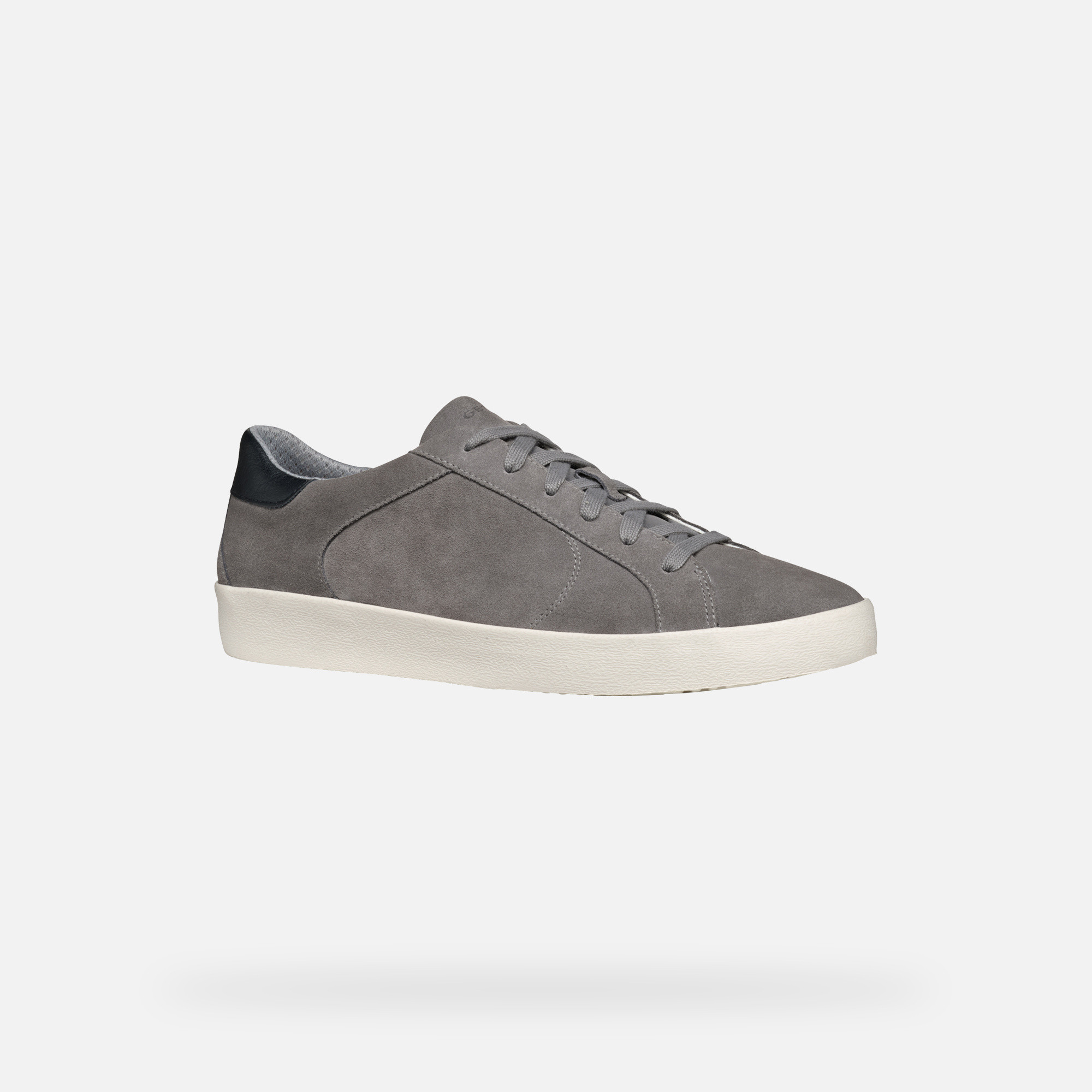 Grey Men's Geox Warley Sneakers - Men's