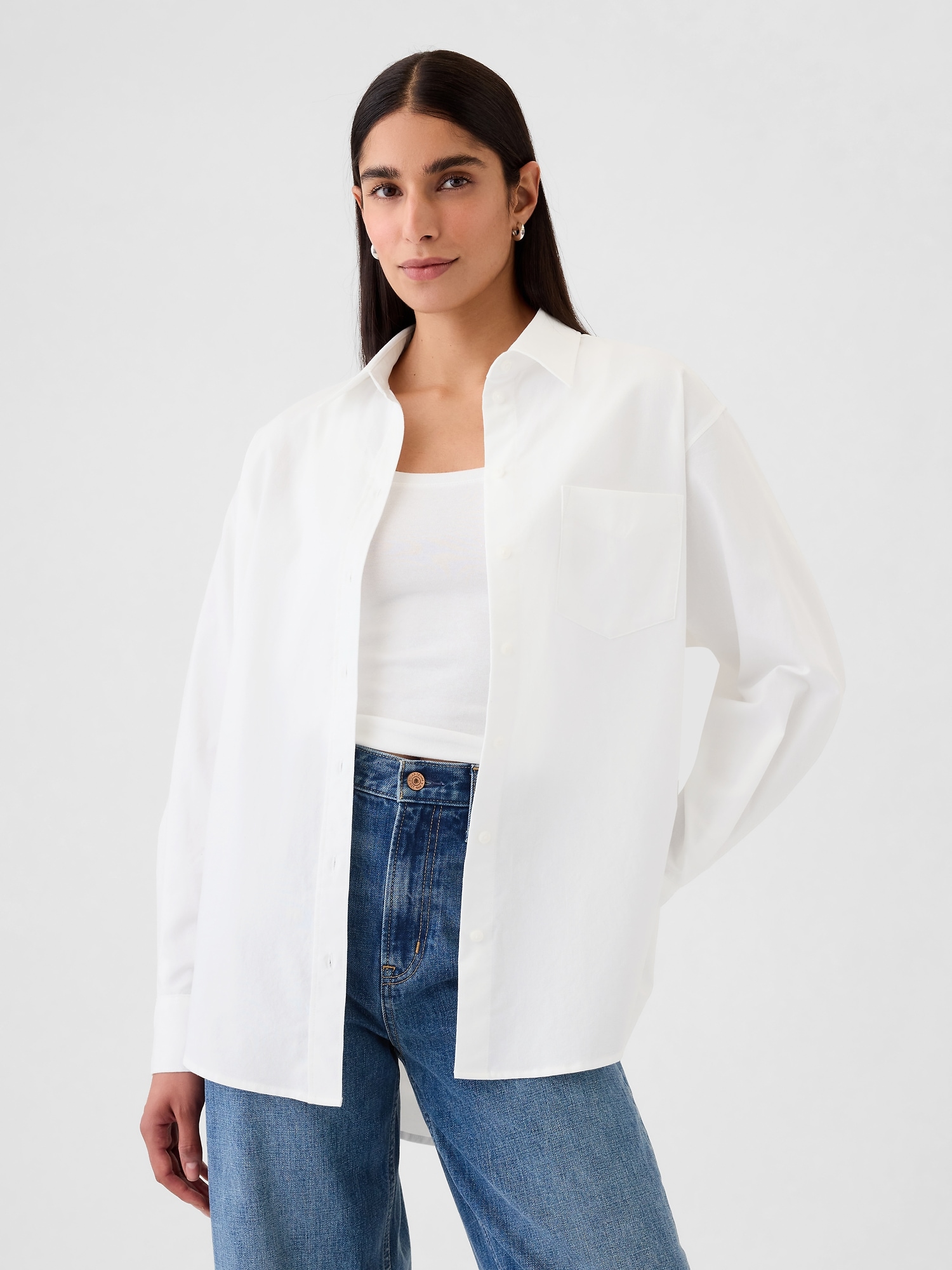 GAP Oversize Shirt Big Shirt - Women's
