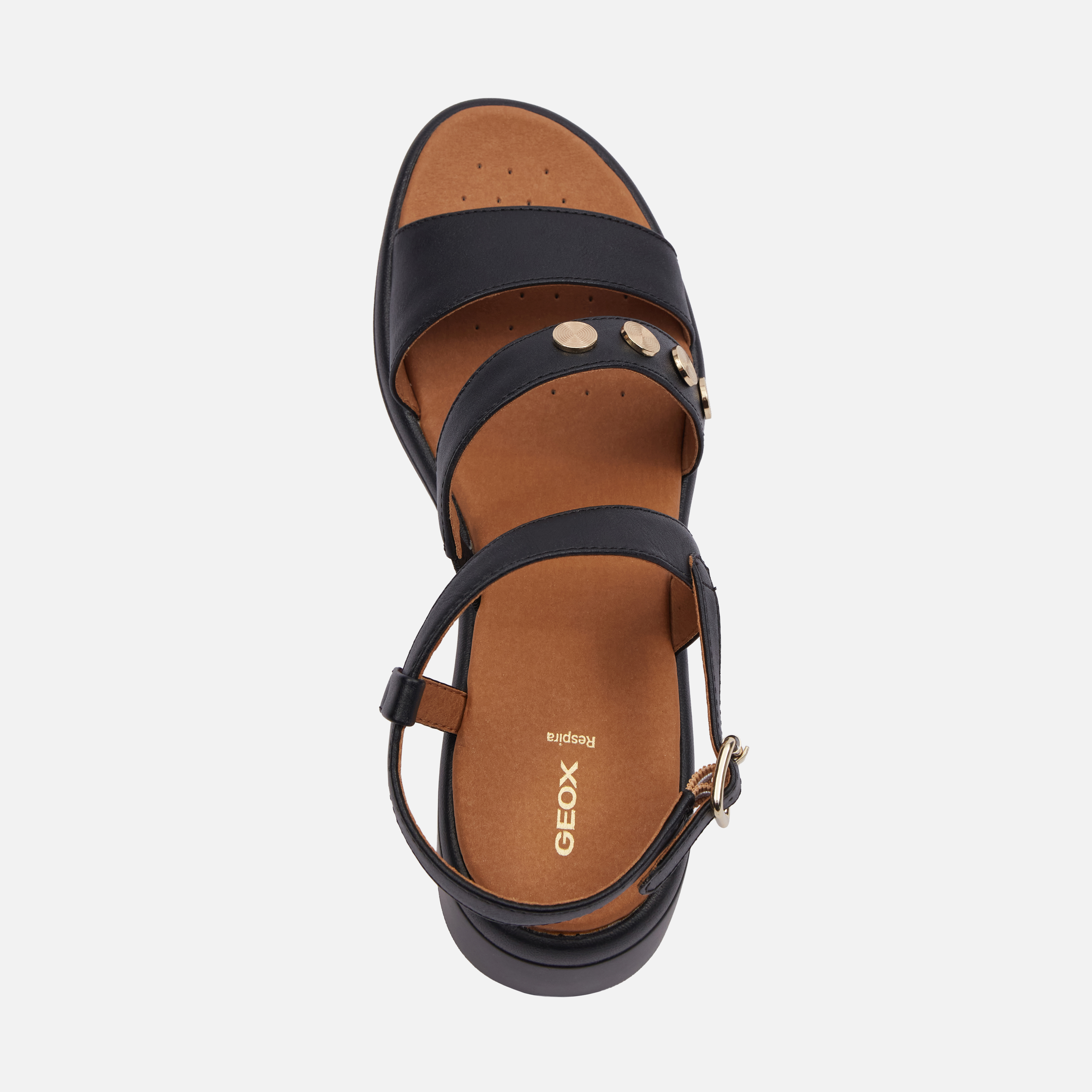 Black women's sandals Geox Meliconia - Women's