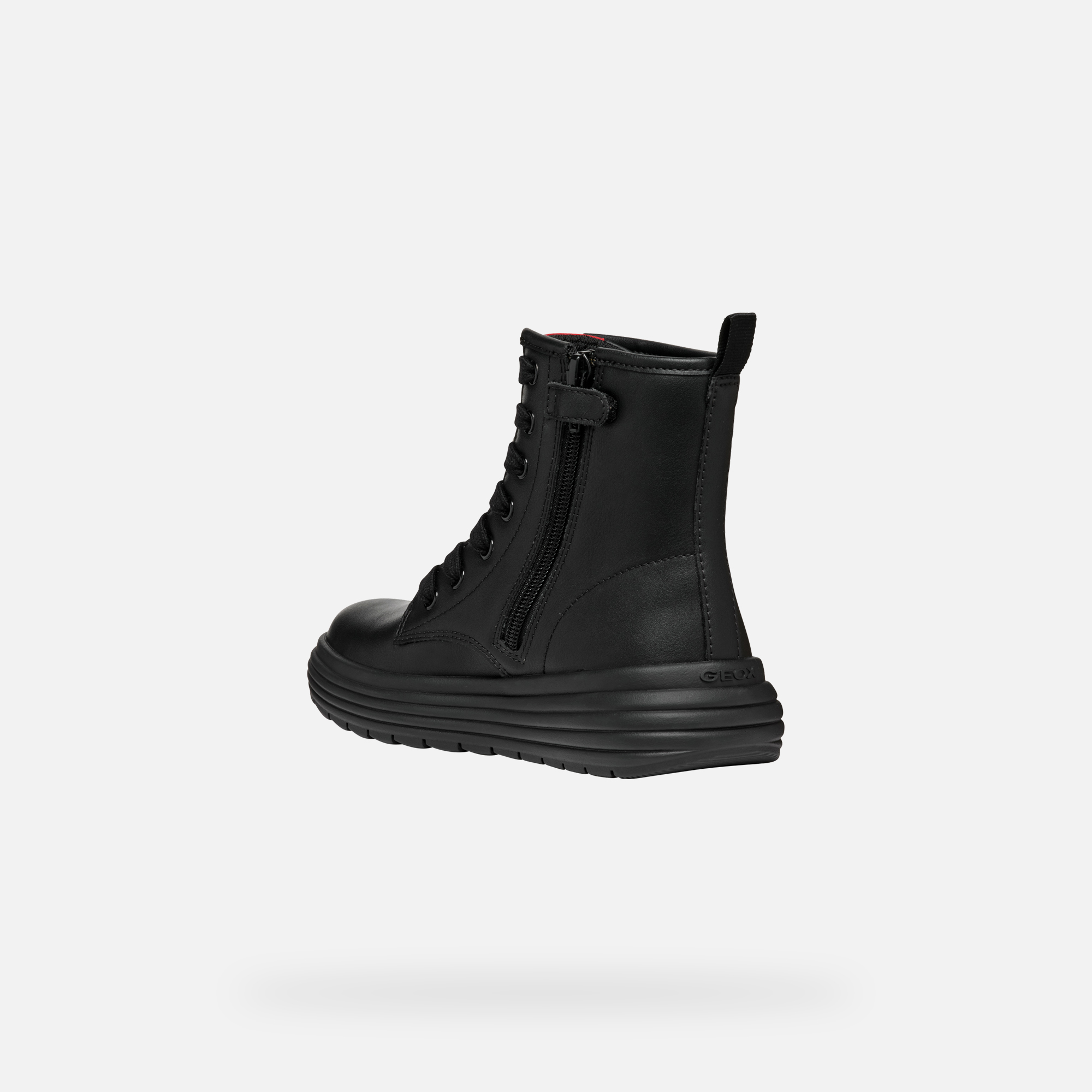 Black Girls Ankle Boots Geox Phaolae - Girls