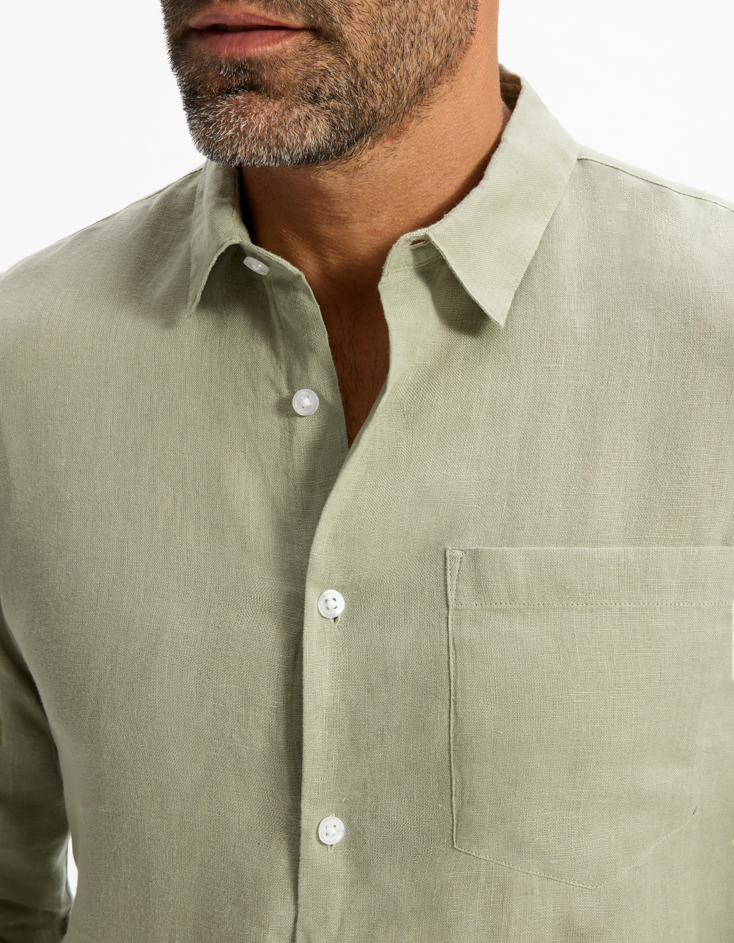 Celio Linen Shirt Daflix - Men's