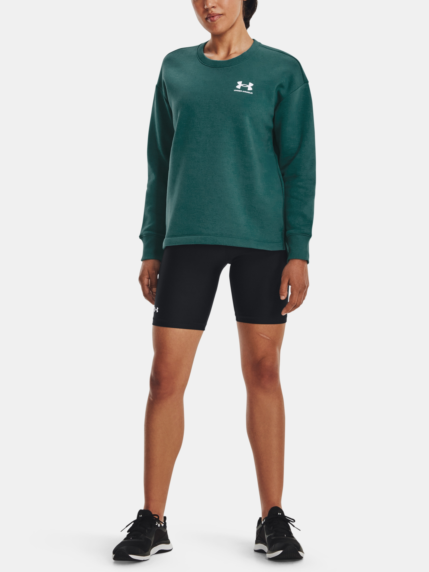 Jachete si tricouri pentru femei Under Armour - verde