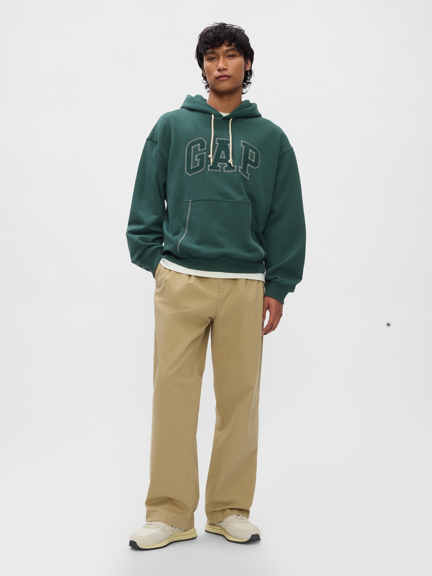 GAP Oversize sweatshirt with Stitch logo - Men's