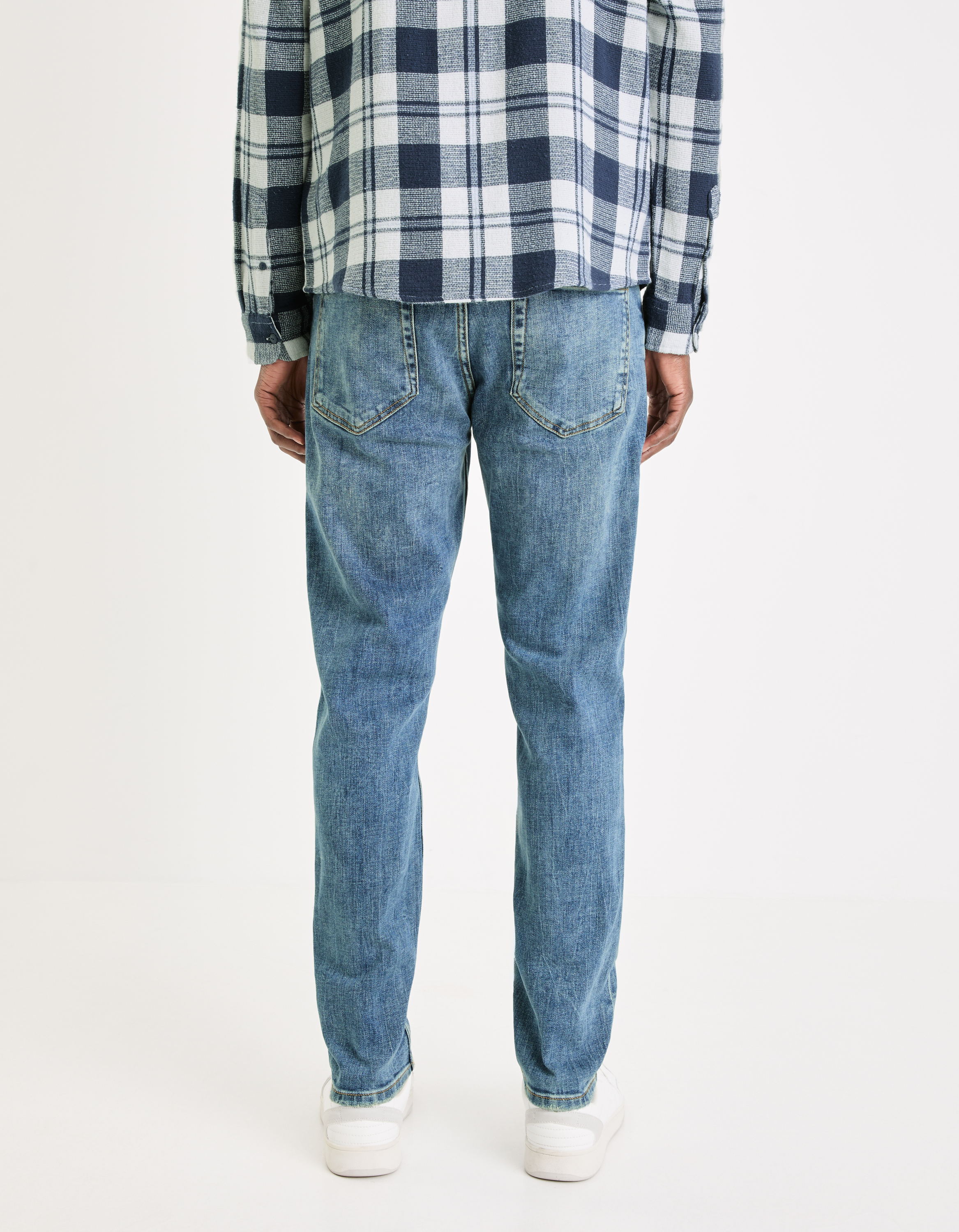 Slim fit pentru barbati Celio - albastru