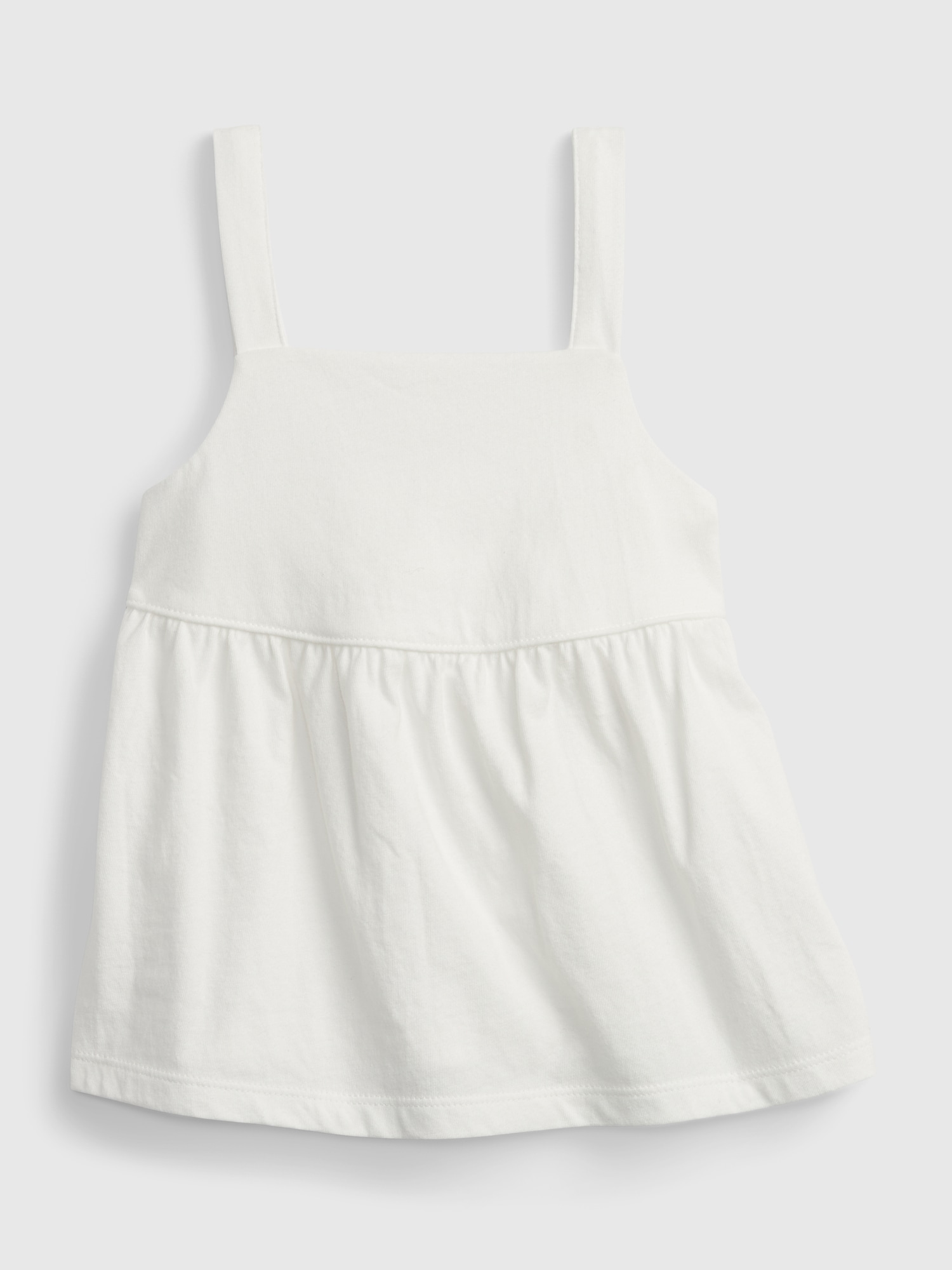 GAP Dětský Top Peplum Knit Tank