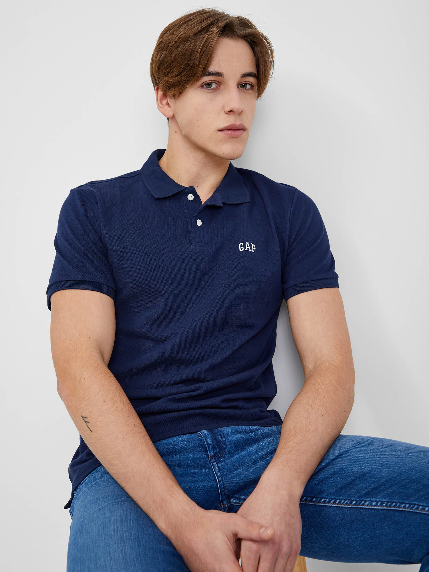 Polo shirt with GAP logo - Men's