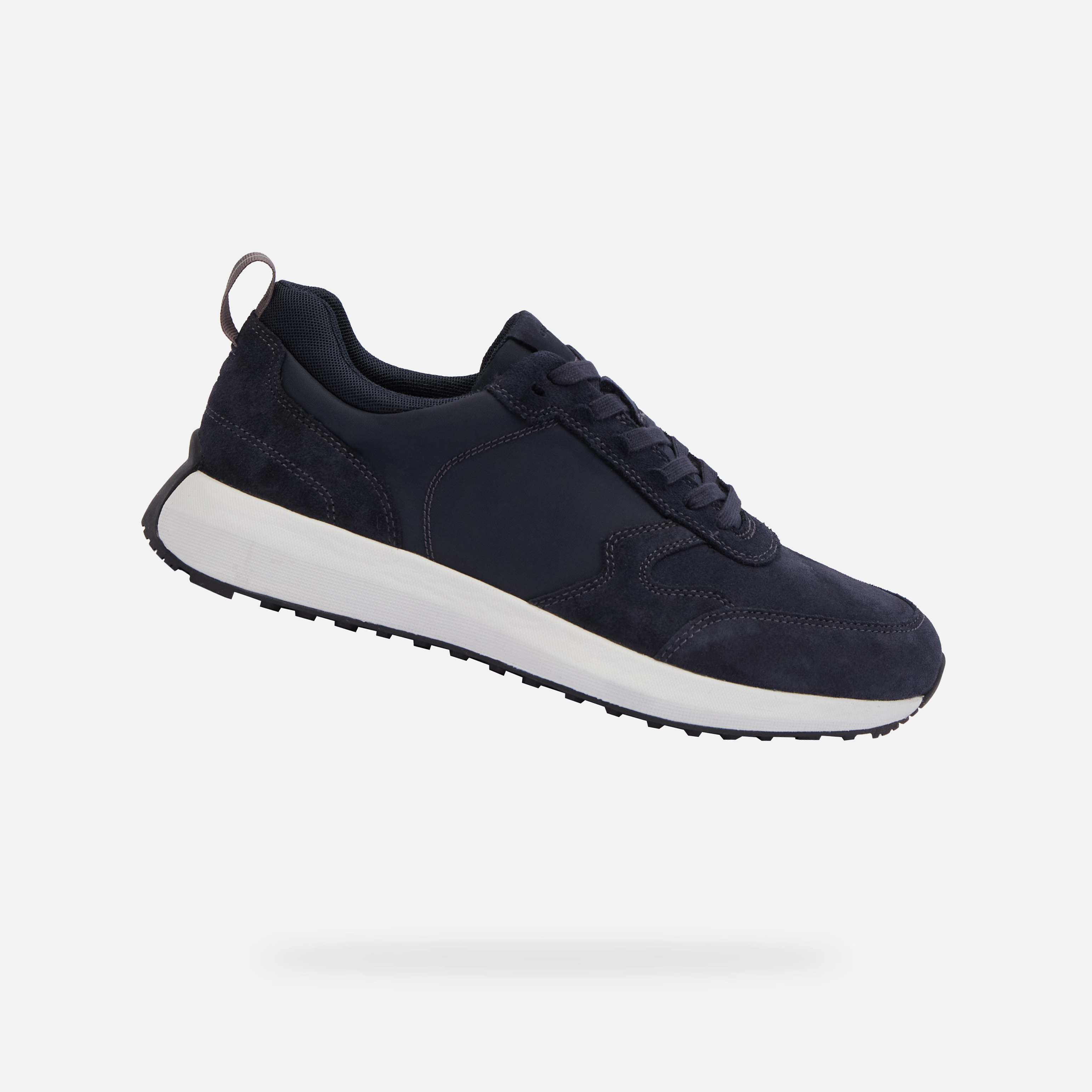 Dark blue men&#039;s sneakers Geox Volpiano - Men&#039;s