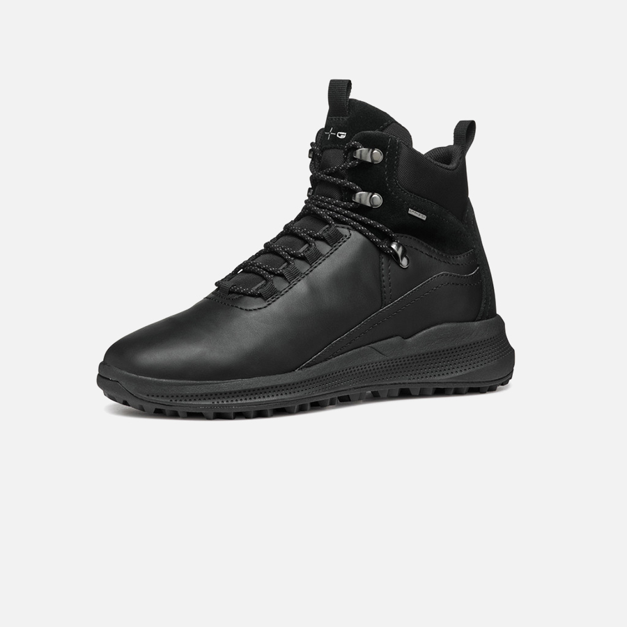 Black women&#039;s ankle boots Geox PG1X ABX - Women&#039;s