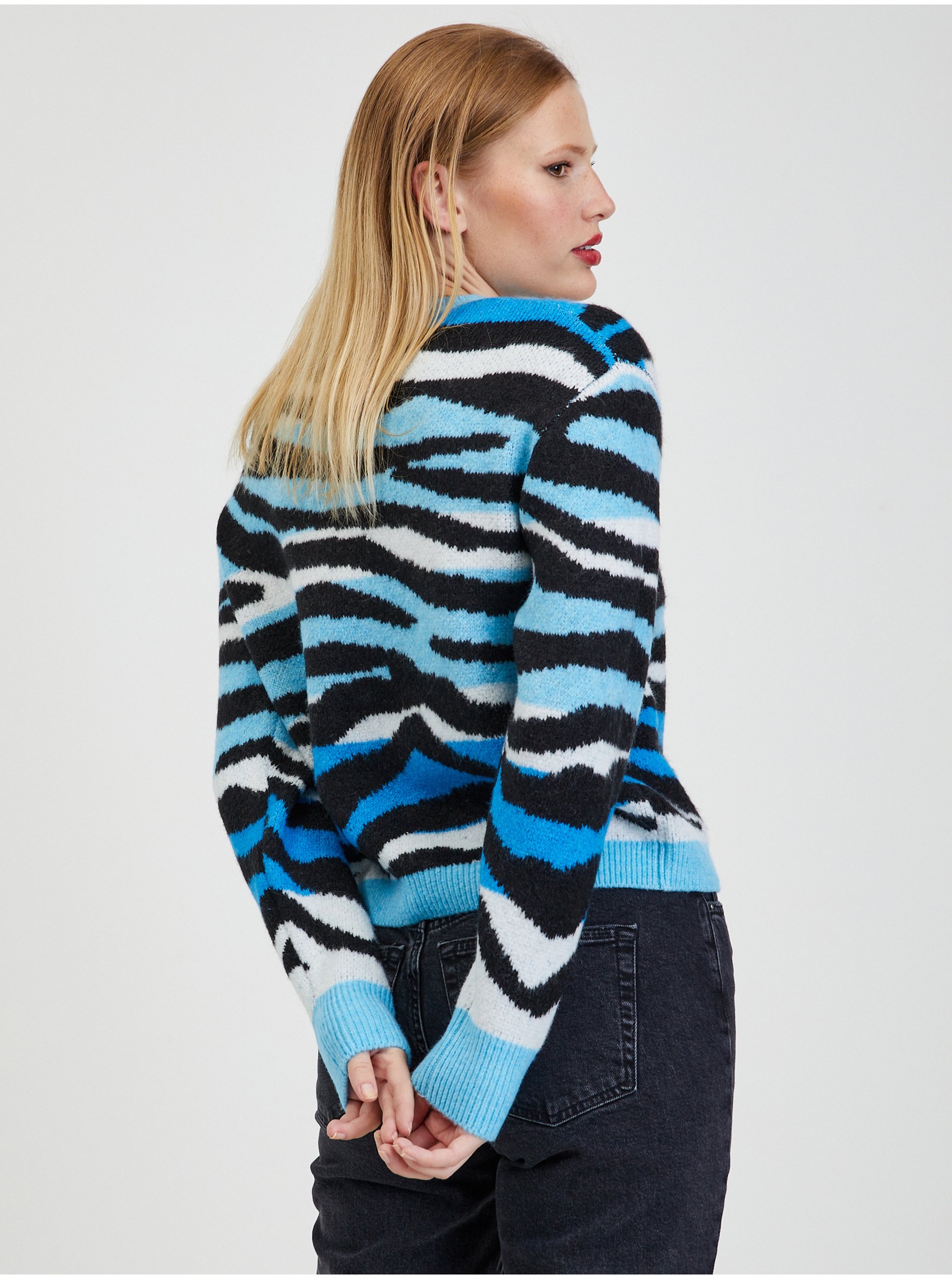 Pulovere pentru femei ORSAY - albastru, albastru deschis, negru, alb