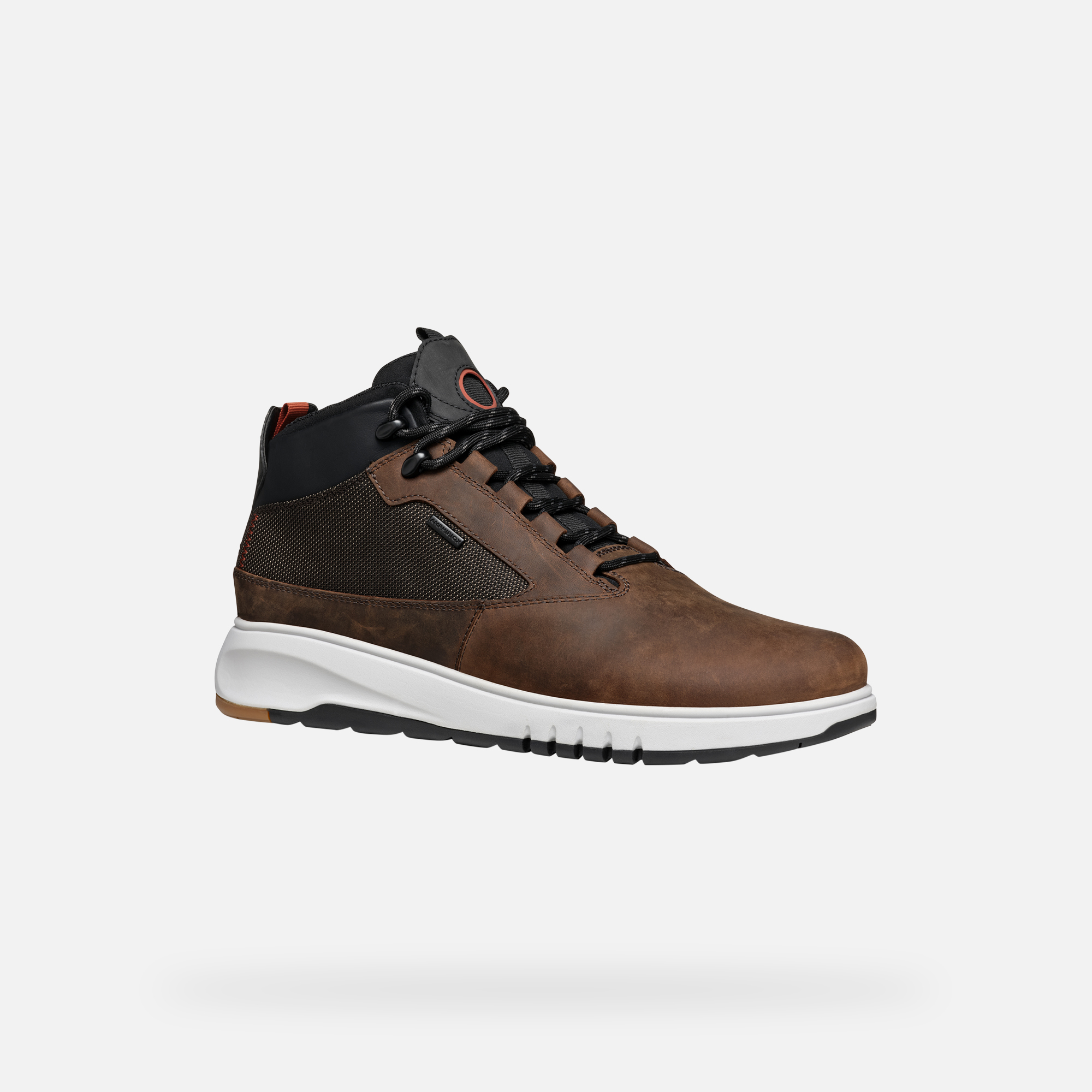 Brown men&#039;s ankle boots Geox Aerantis 4X4 B Abx - Men&#039;s
