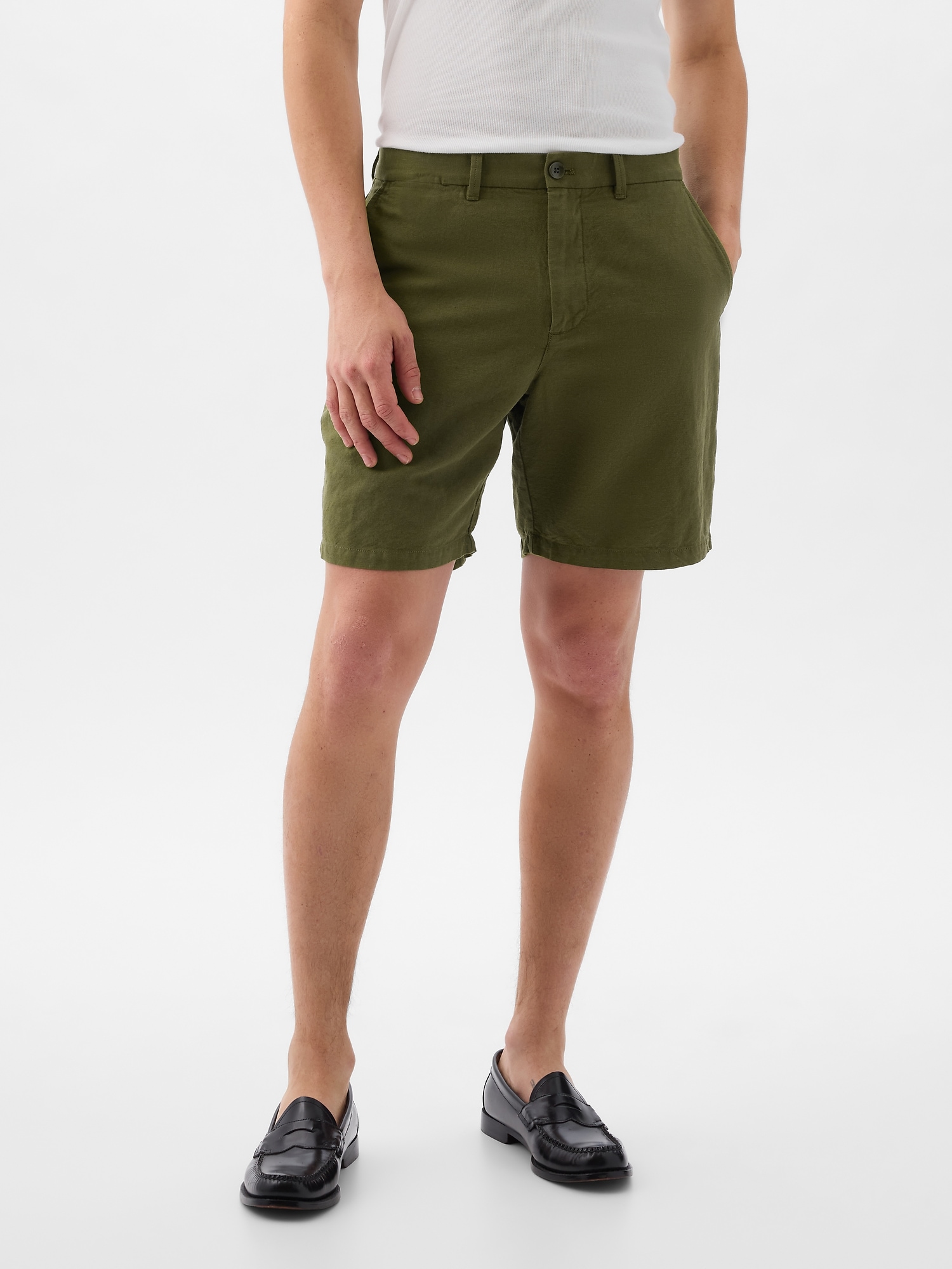Pantaloni scurti pentru barbati GAP - verde inchis
