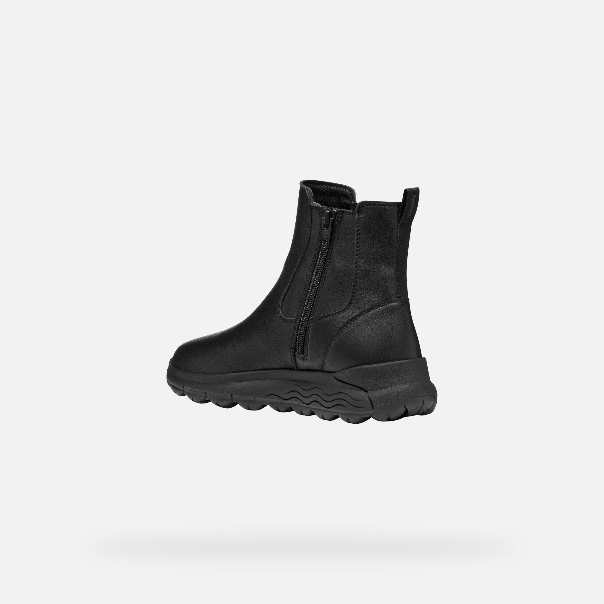 Black women's ankle boots Geox Spherica 4X4 ABX - Women's