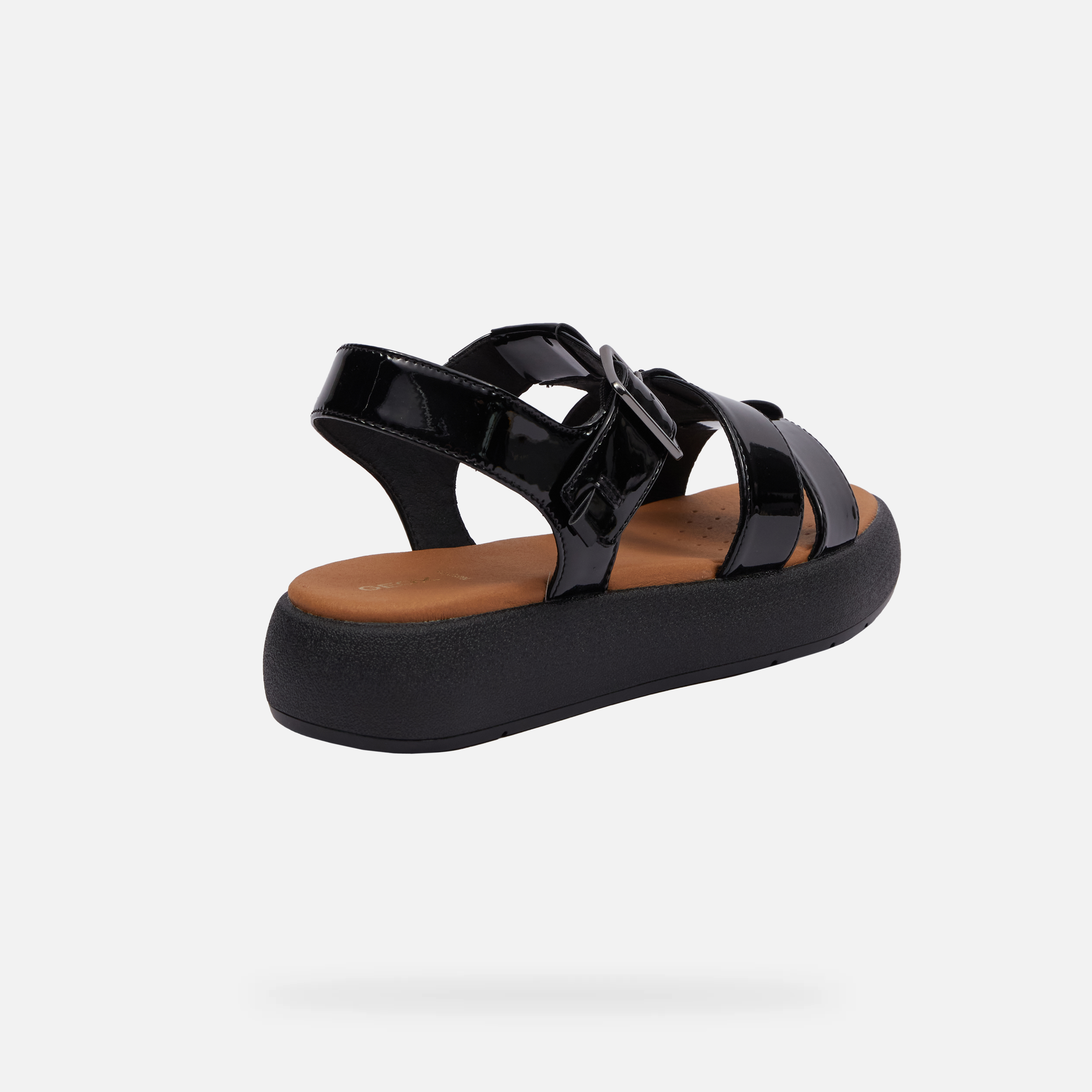Black women's sandals Geox Camalei - Women's