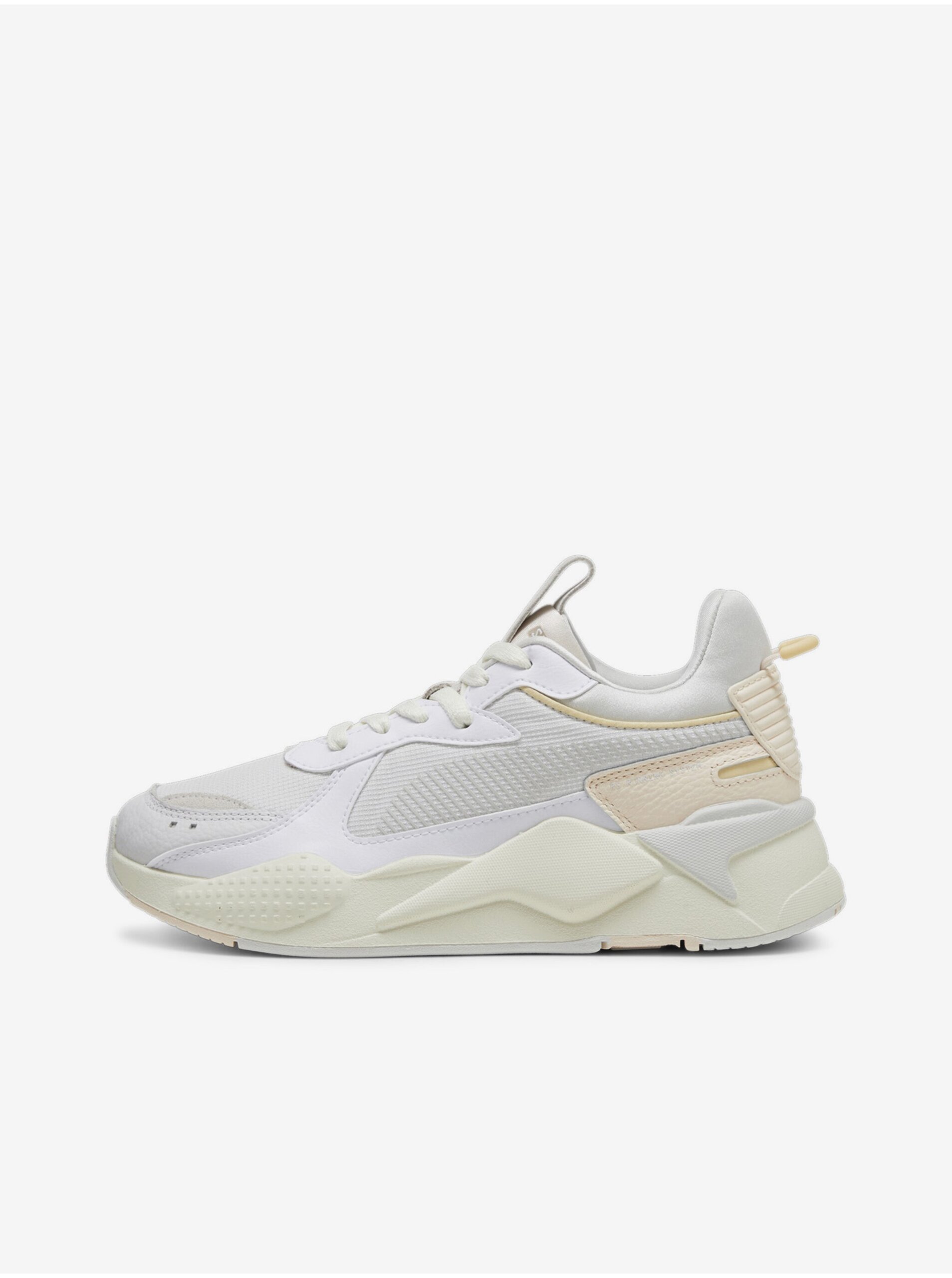 White women's sneakers with leather details Puma RS-X Soft Wns - Women