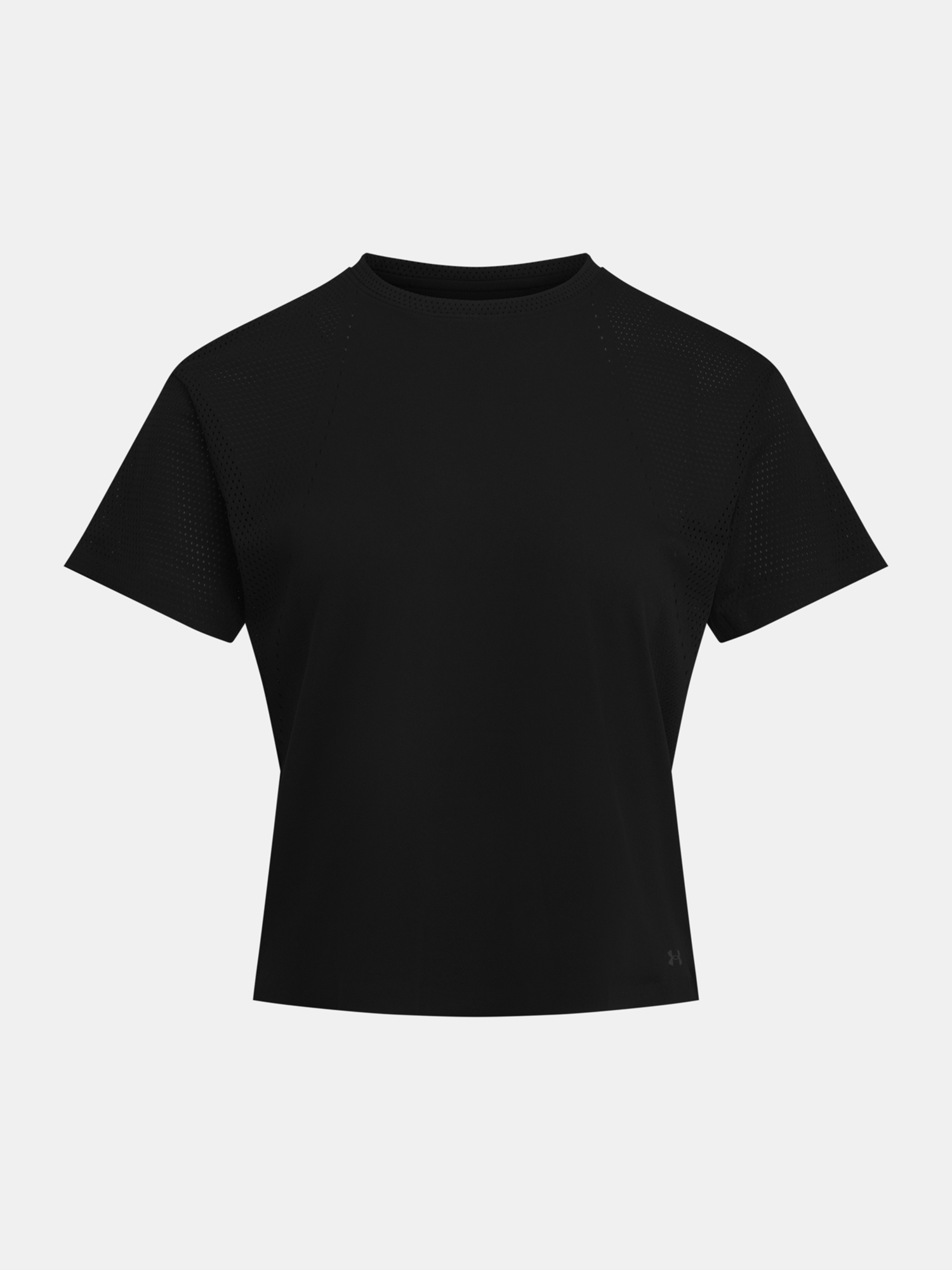 Womens T-shirt Under Armour UA Halo Vent SS-BLK - Womens