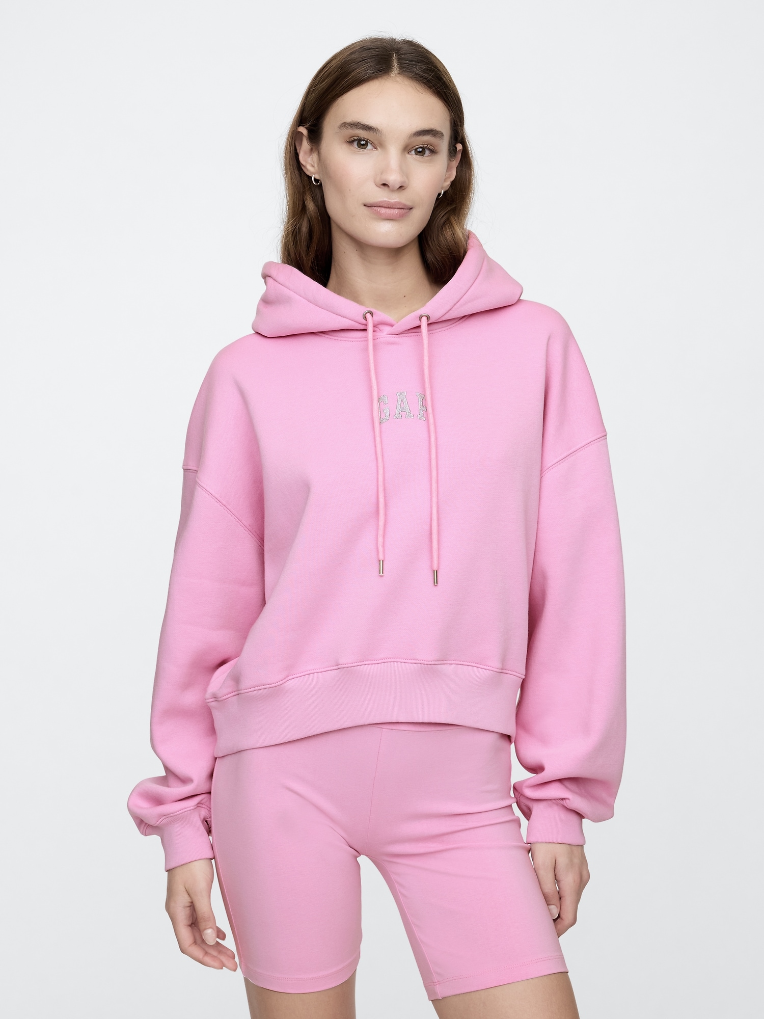 GAP Oversize sweatshirt with logo - Women&#039;s