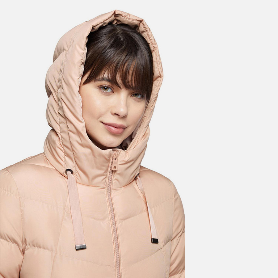 Light pink women's jacket Geox Anylla - Women