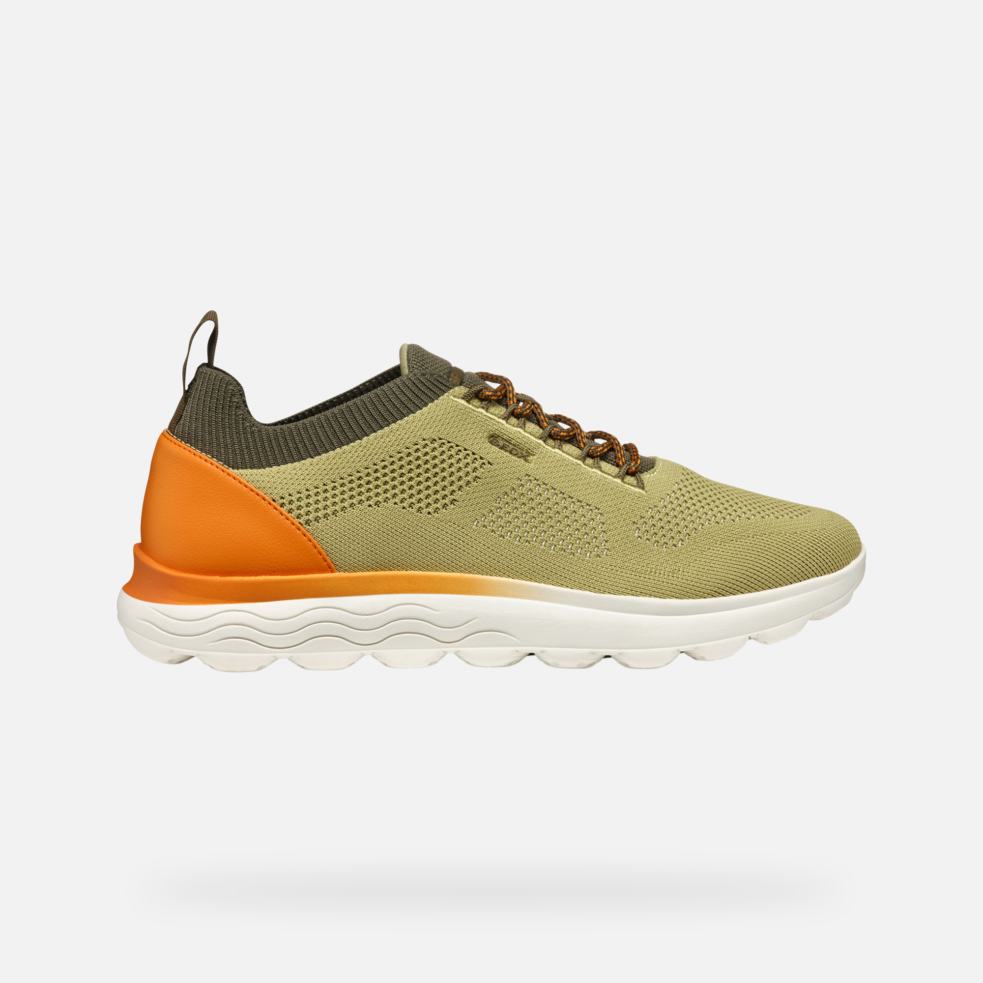 Light green men's sneakers Geox Spherica - Men's