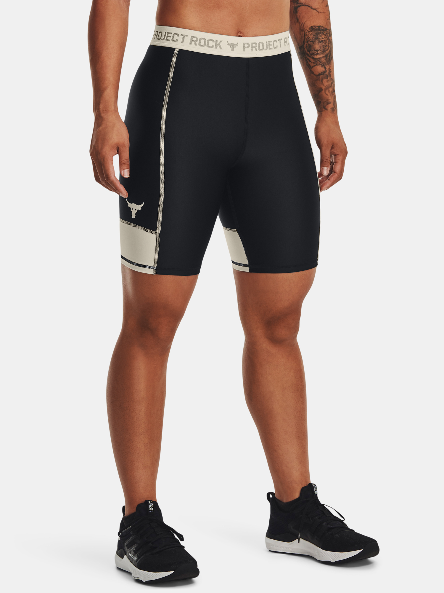 Under Armour Kraťasy UA Pjt Rck Bike Short-BLK - Dámské