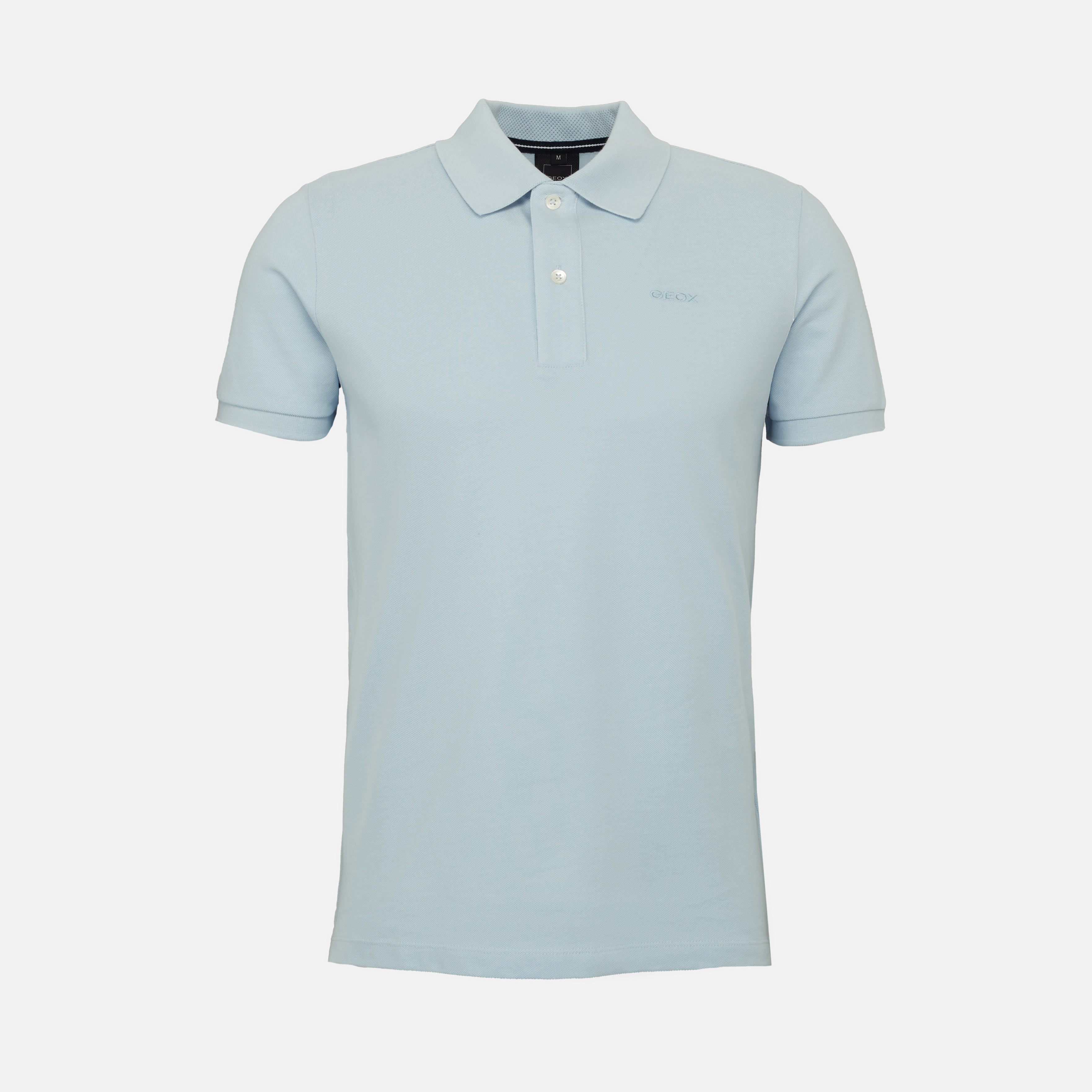 Light blue men's polo shirt Geox - Men's