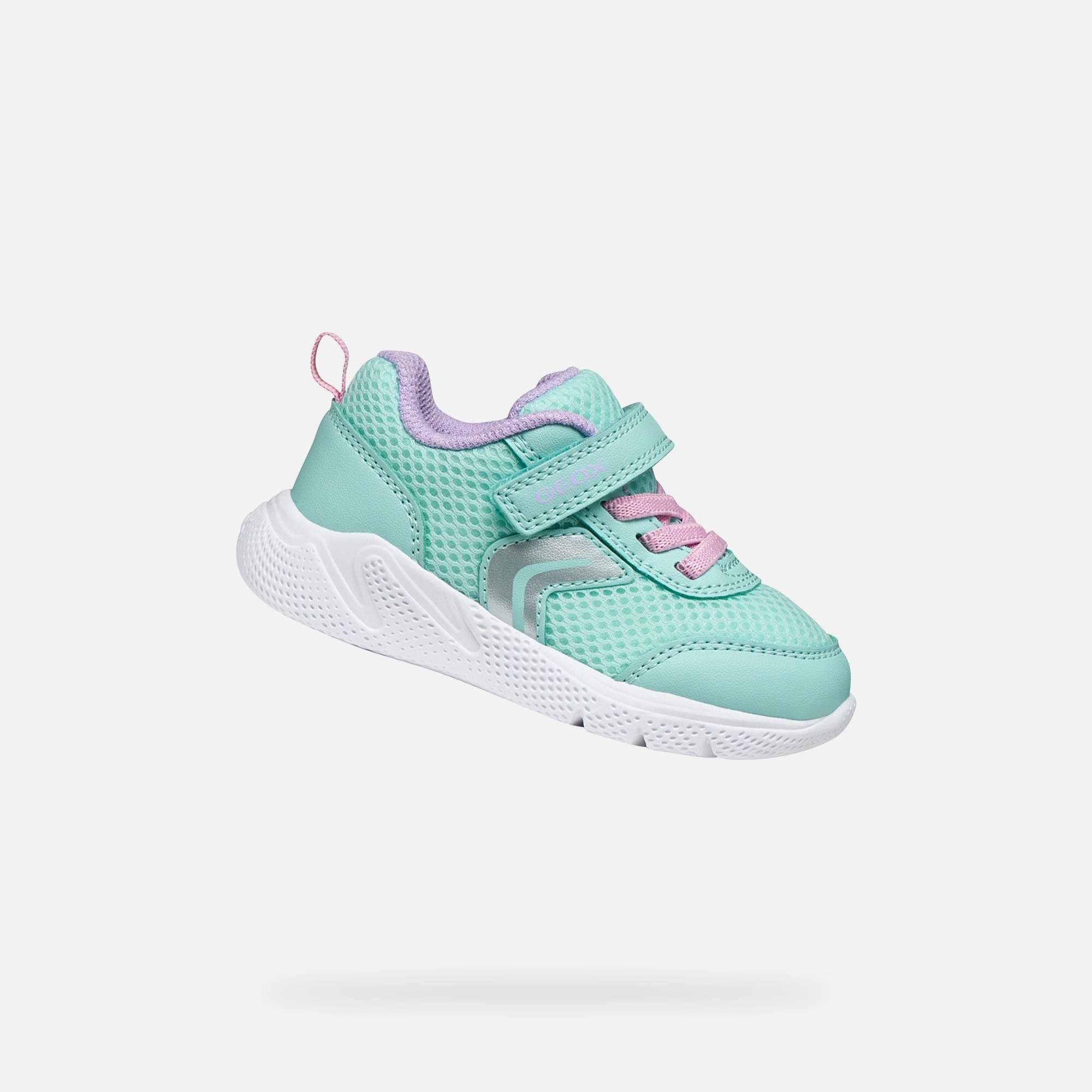Turquoise Girls' Geox Sprintye Sneakers - Girls