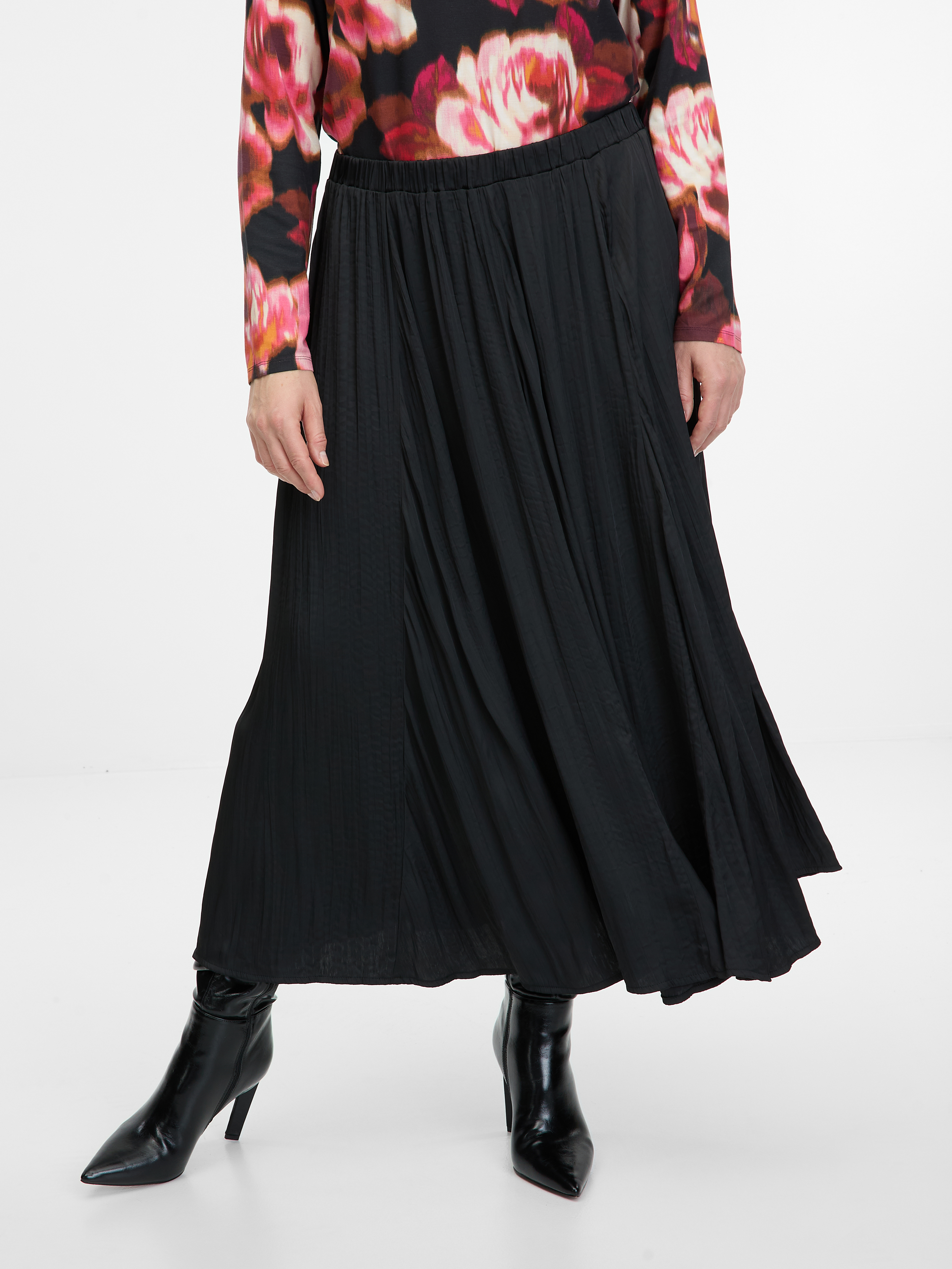 Black women&#039;s midi skirt ORSAY - Women&#039;s