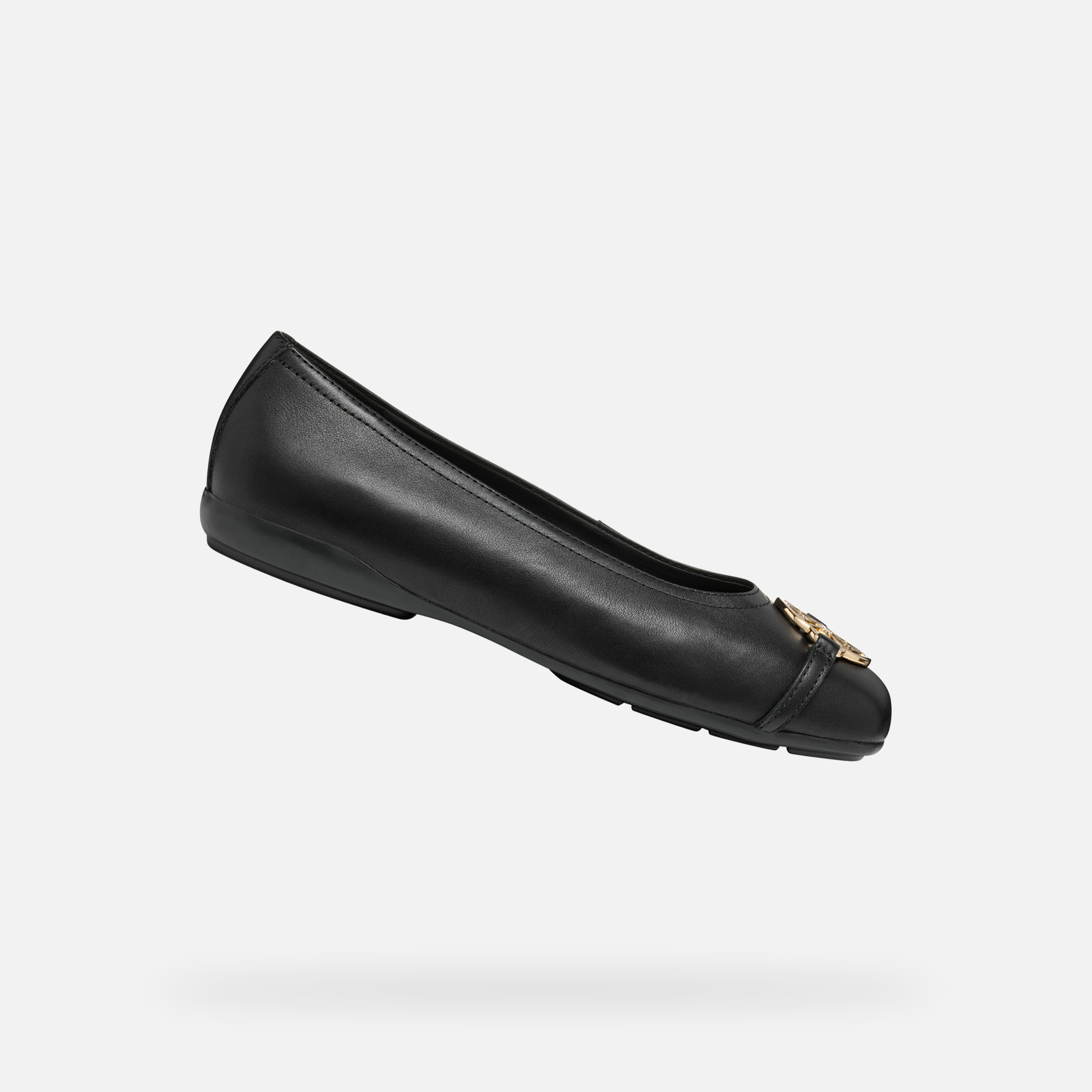 Black women&#039;s ballet flats Geox Annytah - Women&#039;s