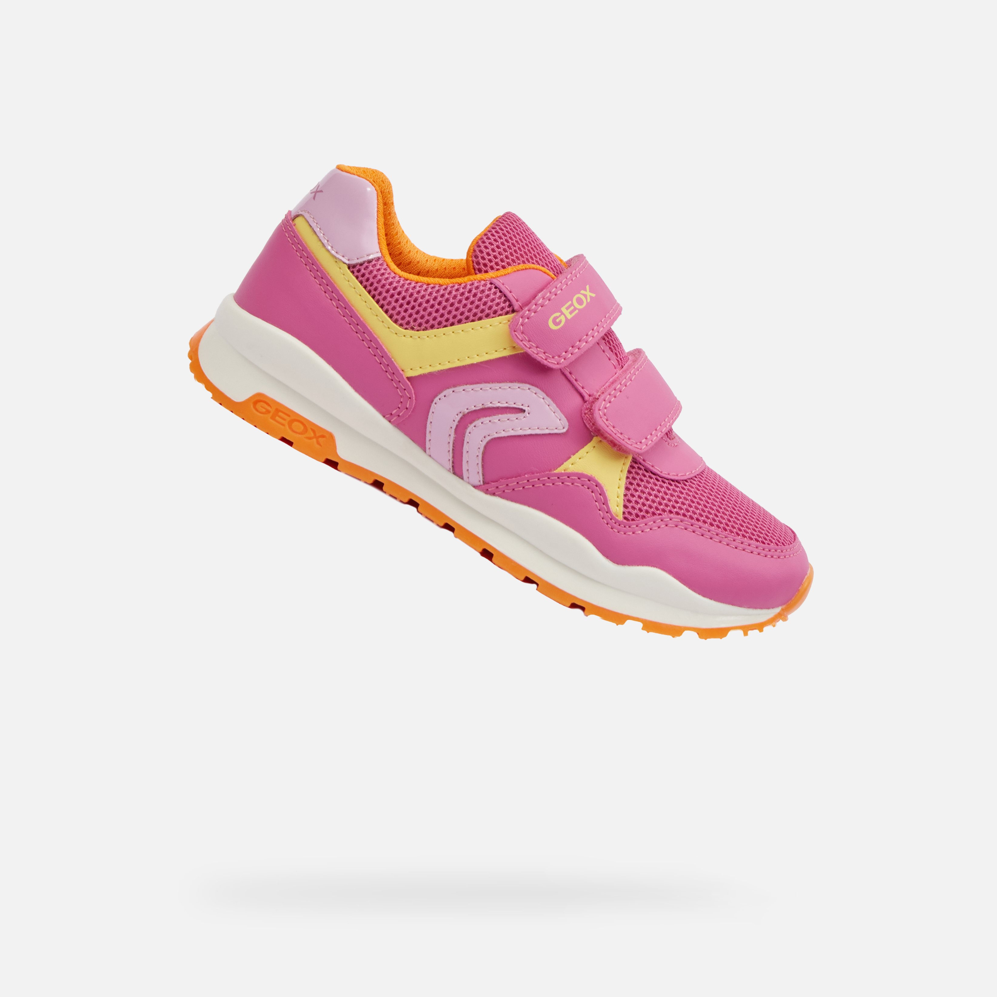 Pink Girls Sneakers Geox Pavel - Girls