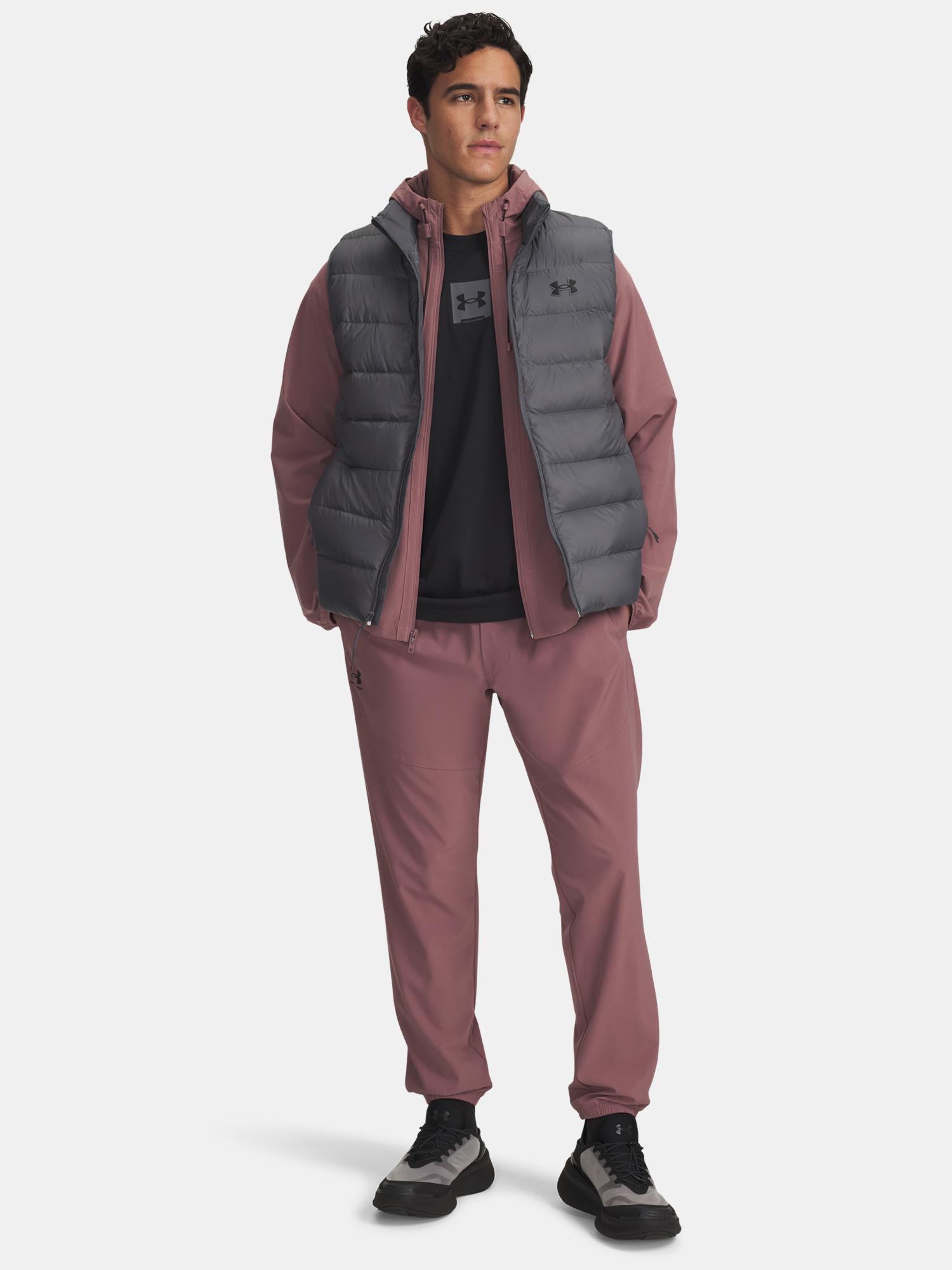 Men&#039;s Under Armour LEGEND DOWN VEST-GRY - Men&#039;s