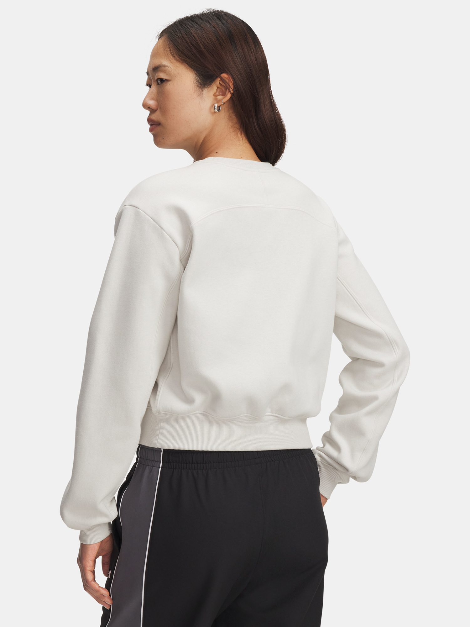 Under Armour UA Icon Vida Flc Crew-WHT Women's Sweatshirt - Women's