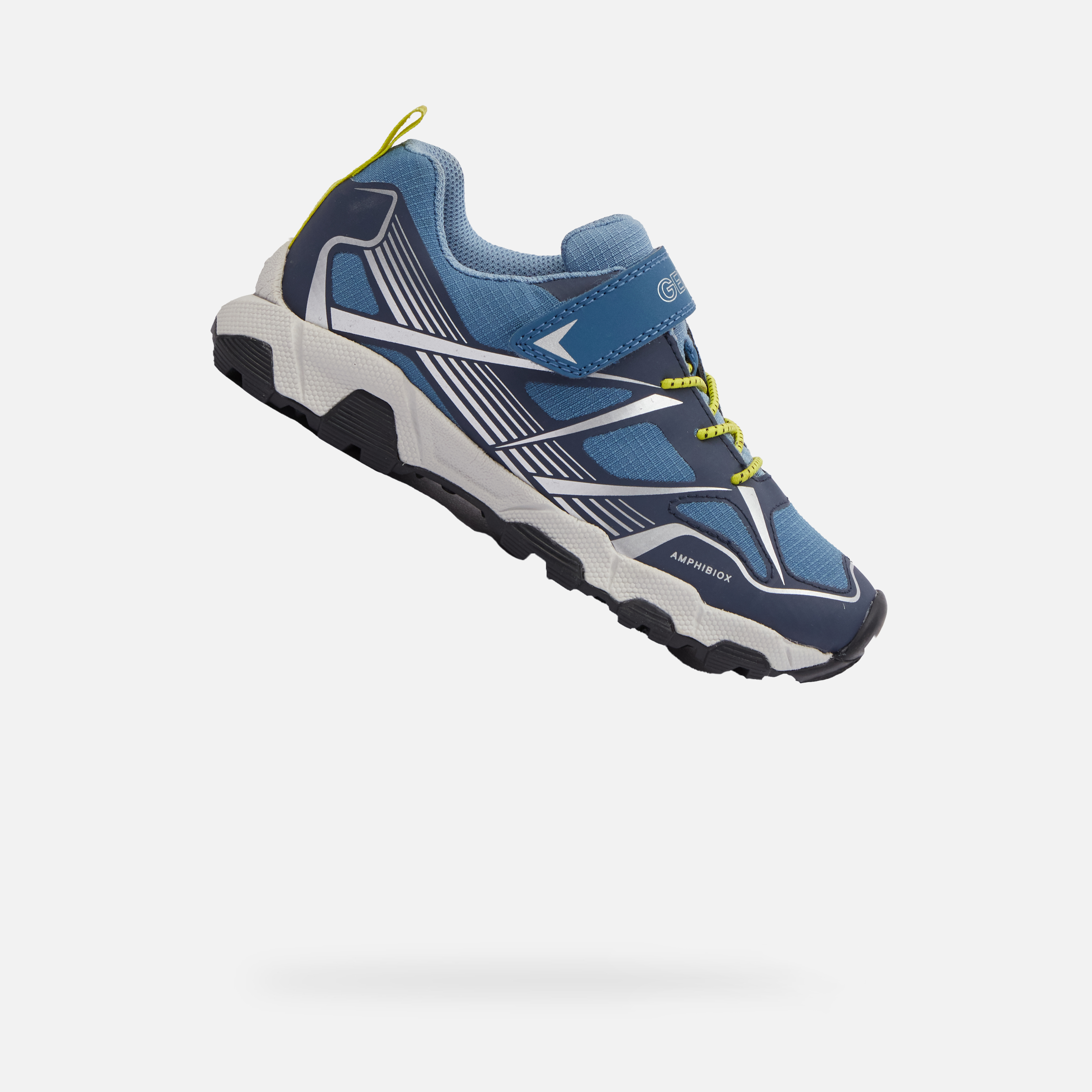 Blue boys sneakers Geox Magnetar B ABX - Boys