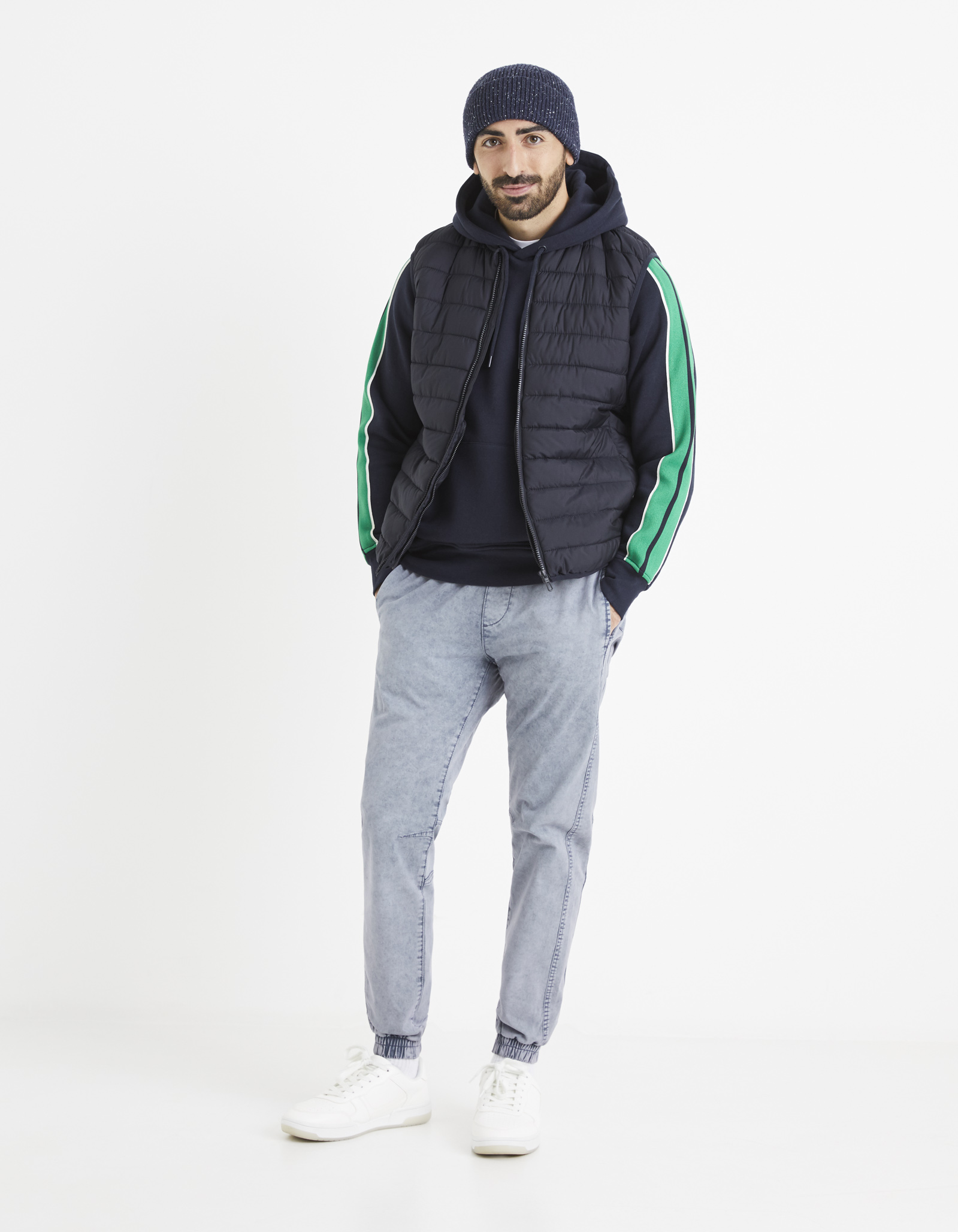 Pantaloni casual pentru barbati Celio - albastru