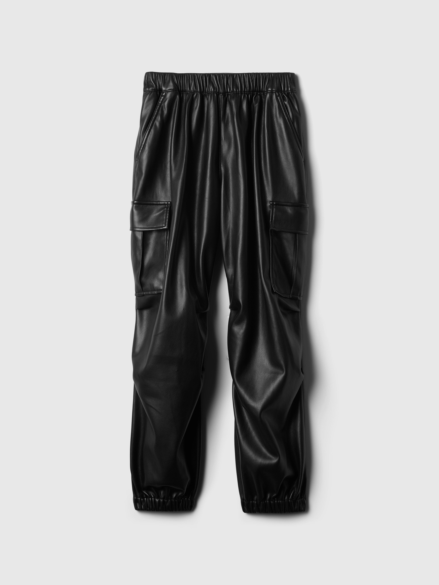 GAP Children&#039;s leatherette cargo pants - Girls