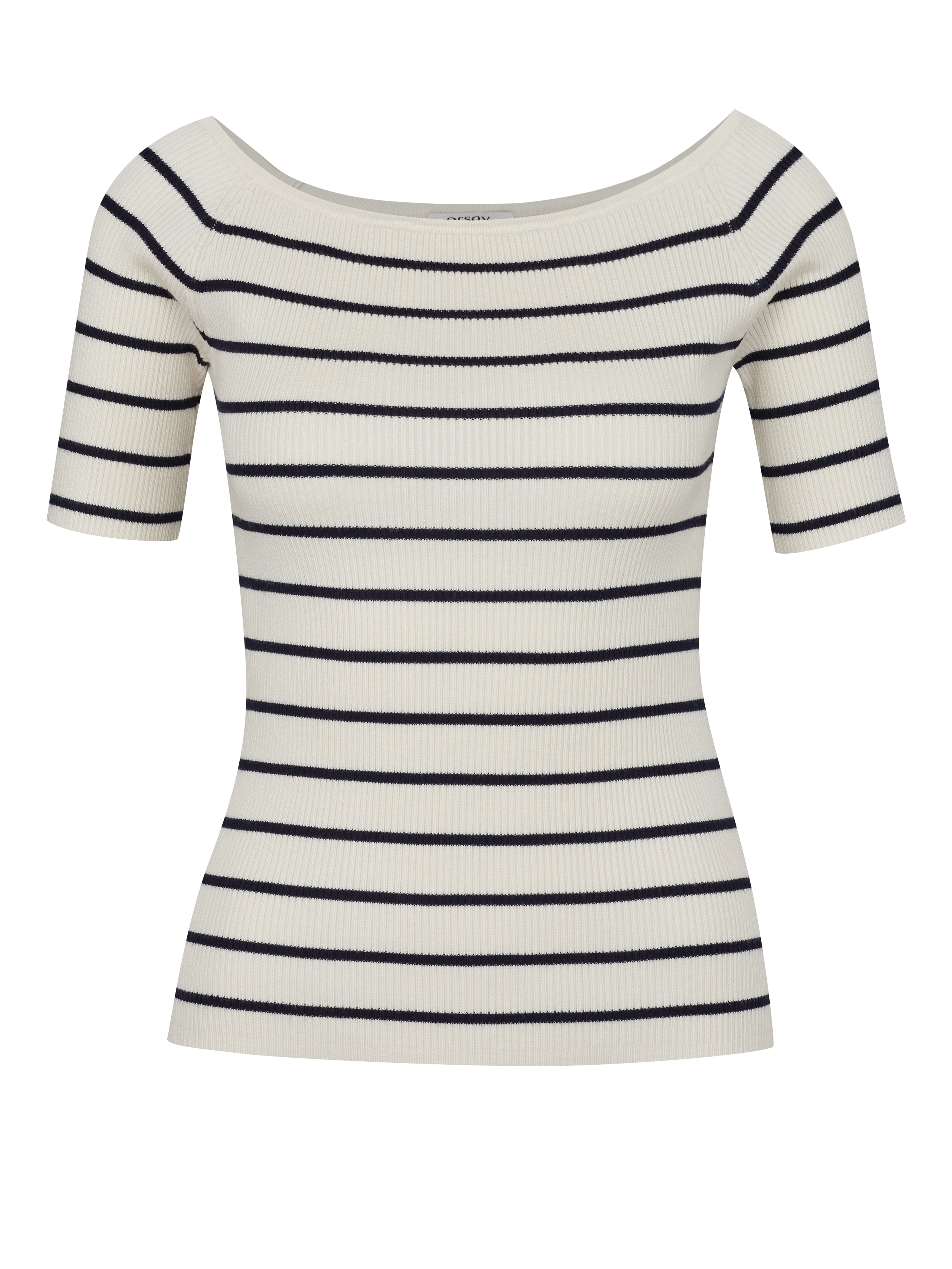 Cream women's T-shirt with three-quarter sleeves ORSAY - Women's